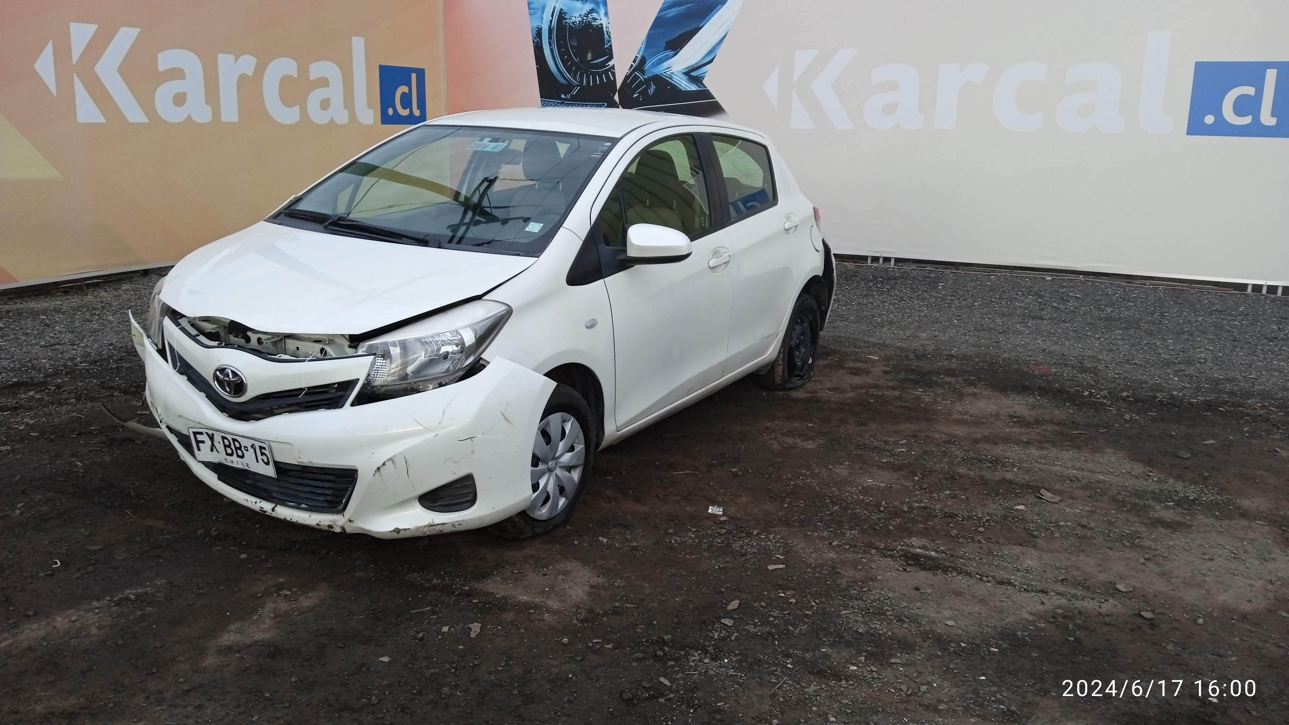 TOYOTA YARIS SPORT GLI 1.3 2013 FXBB15