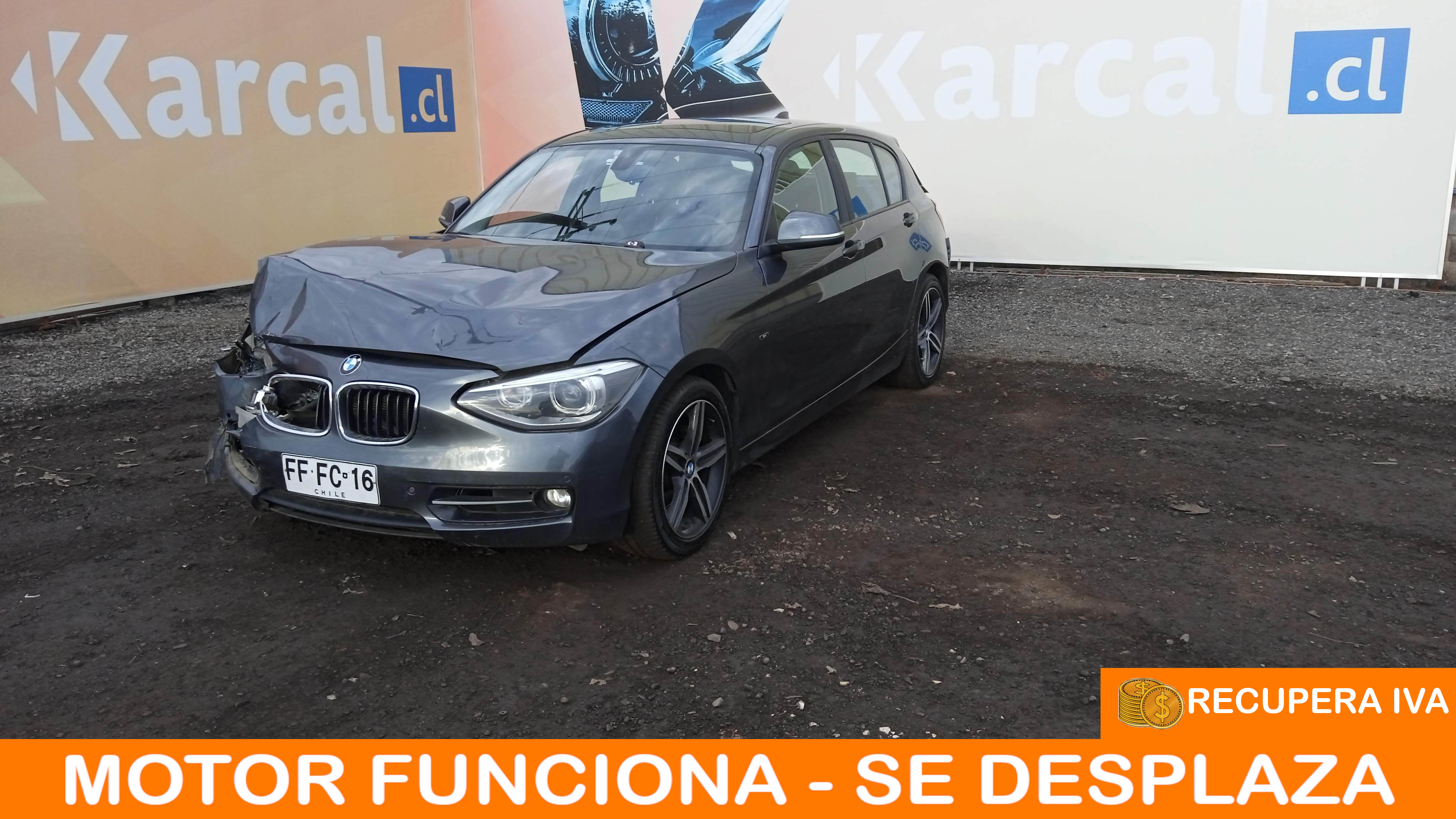 BMW 118I SPORT 1.6 AUT 2013 FFFC16