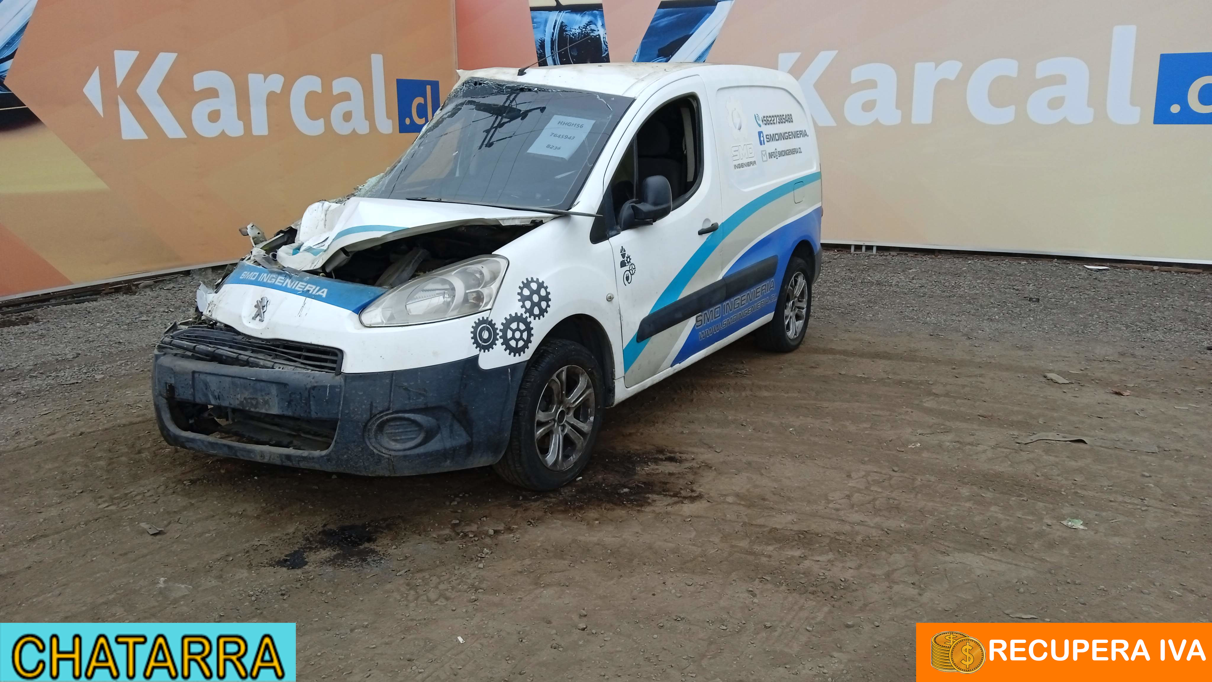 PEUGEOT PARTNER HDI 1.6 2015 HHGH56