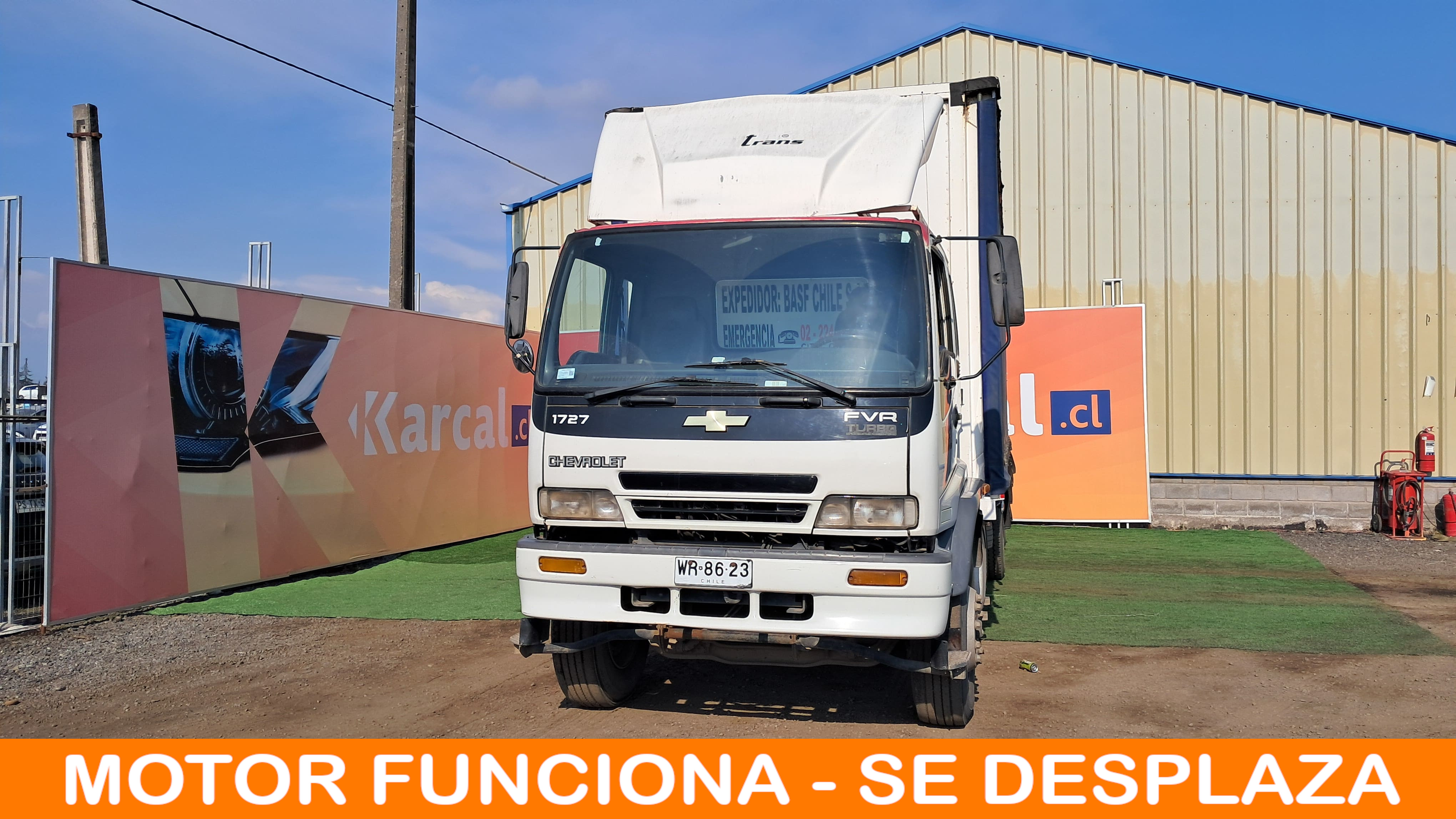 CHEVROLET FVR 1727 2007 WR8623