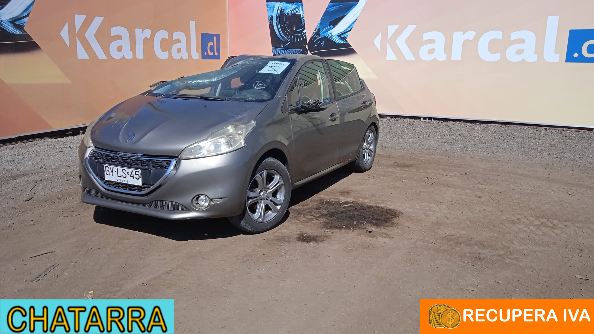 PEUGEOT 208 ACTIVE HDI 1.4 2015 GYLS45