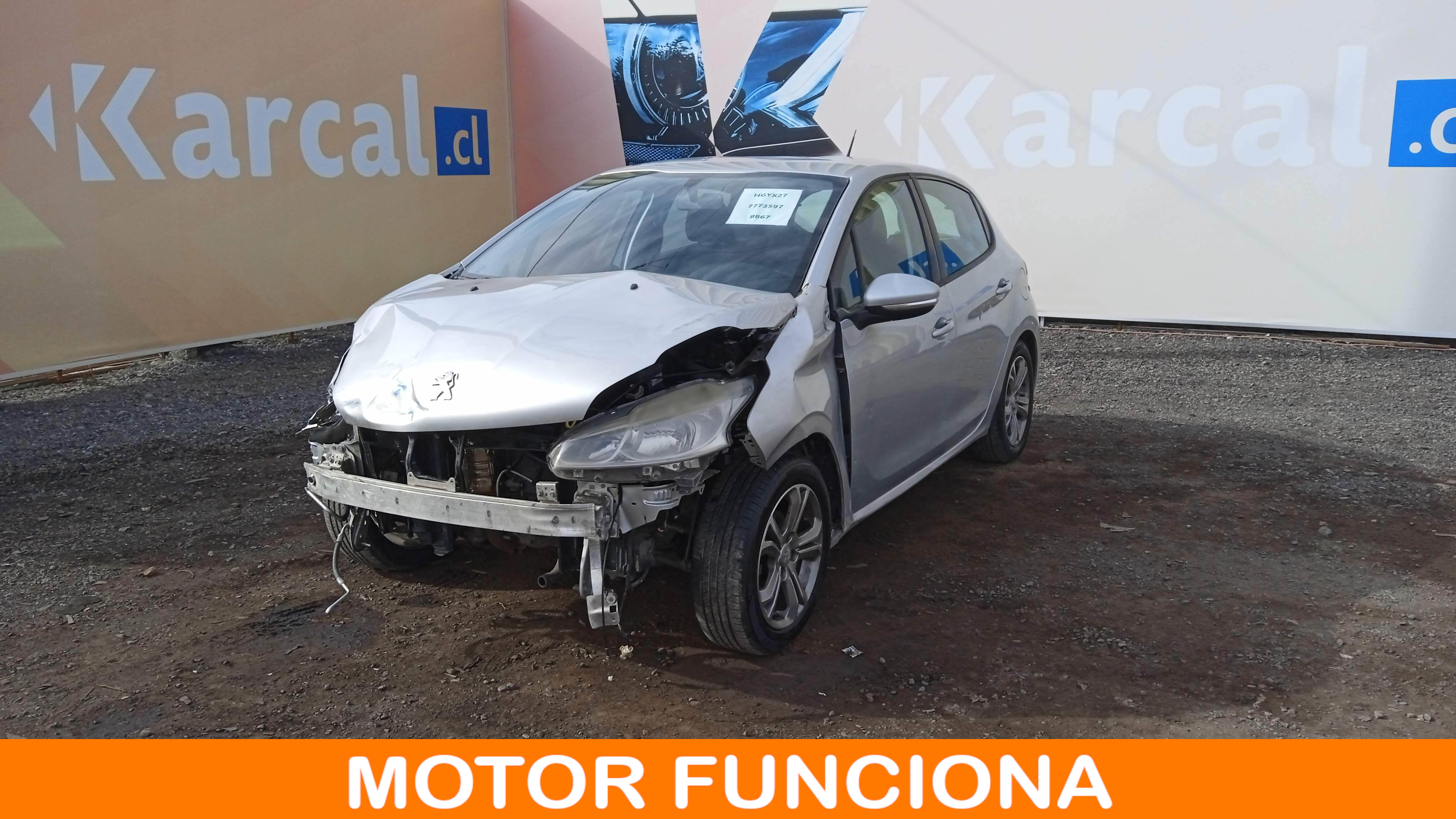 PEUGEOT 208 ACTIVE 1.2 2015 HGYX27