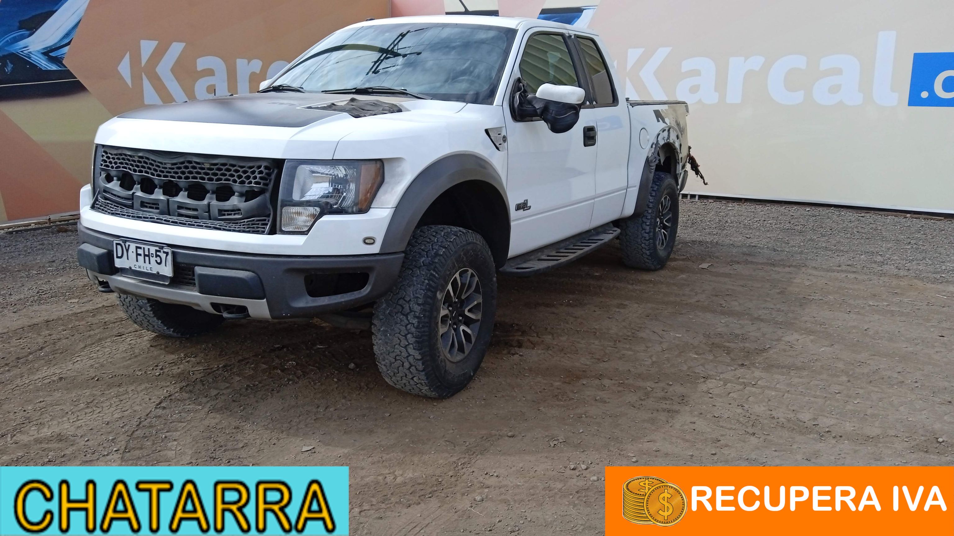 FORD F150 RAPTOR 6.2 2012 DYFH57