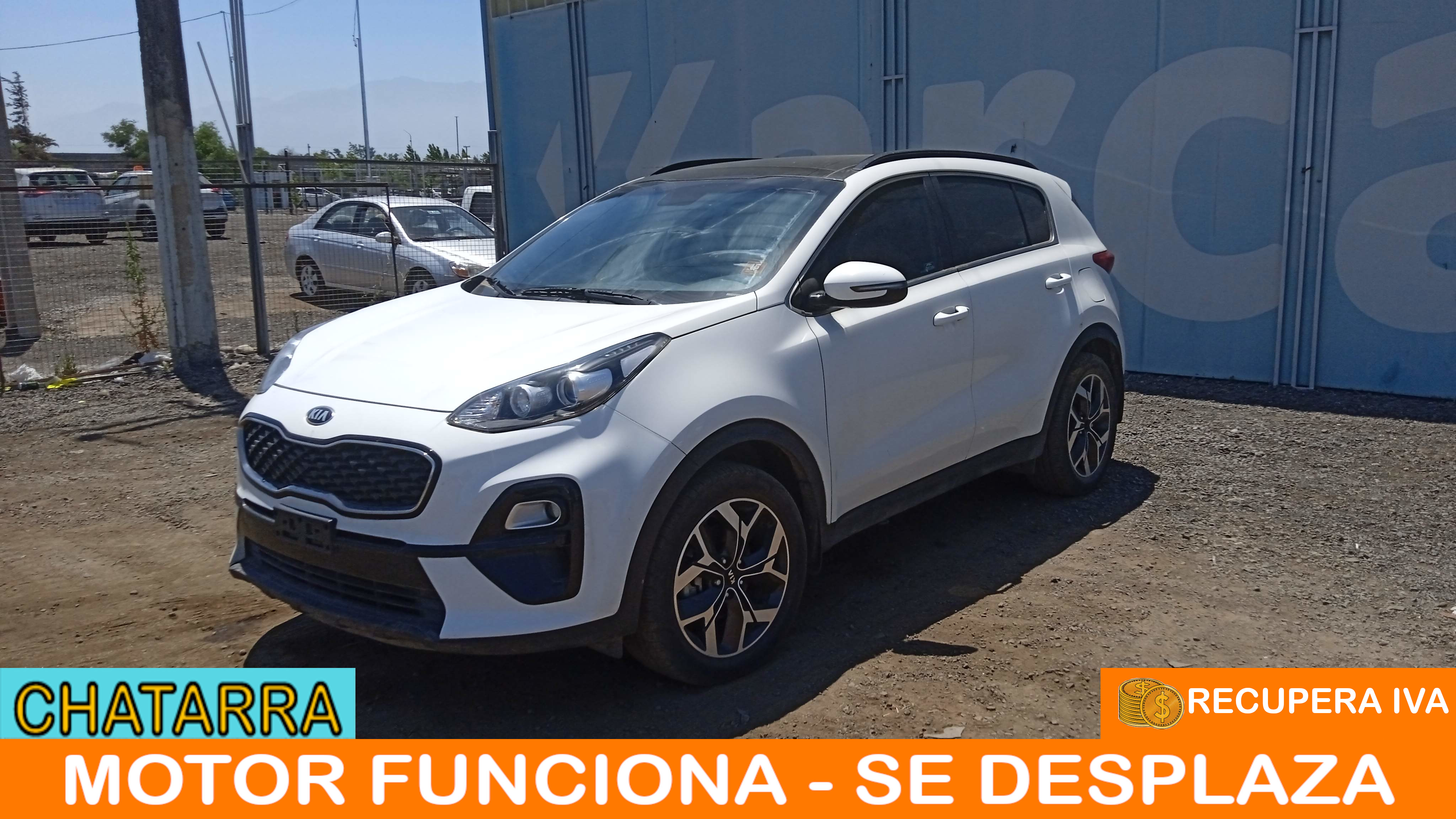 KIA MOTORS SPORTAGE 2.0 2019 KXRF51