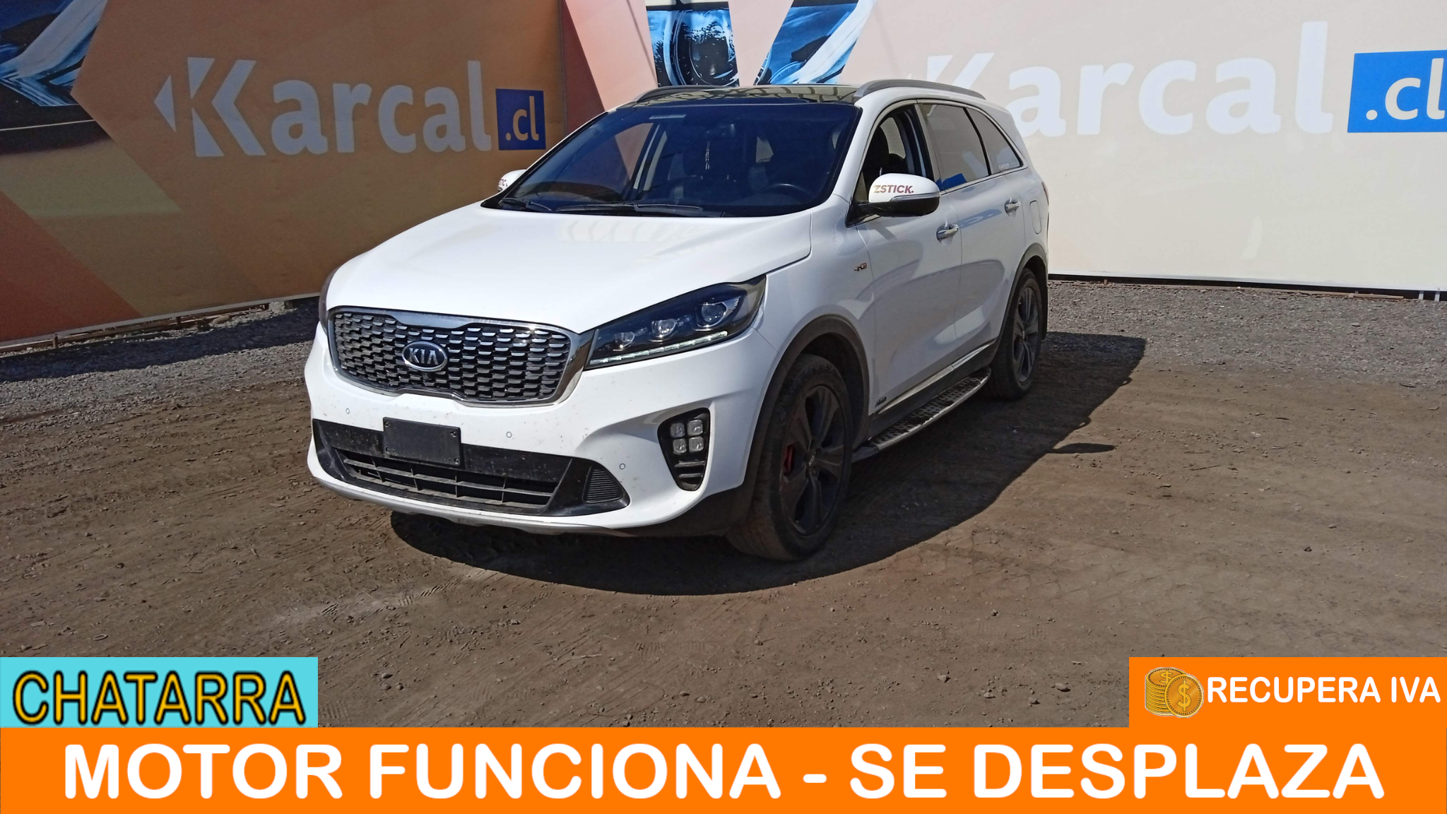 KIA MOTORS SORENTO 4X4 2.2 AUT 2019 LBDW83