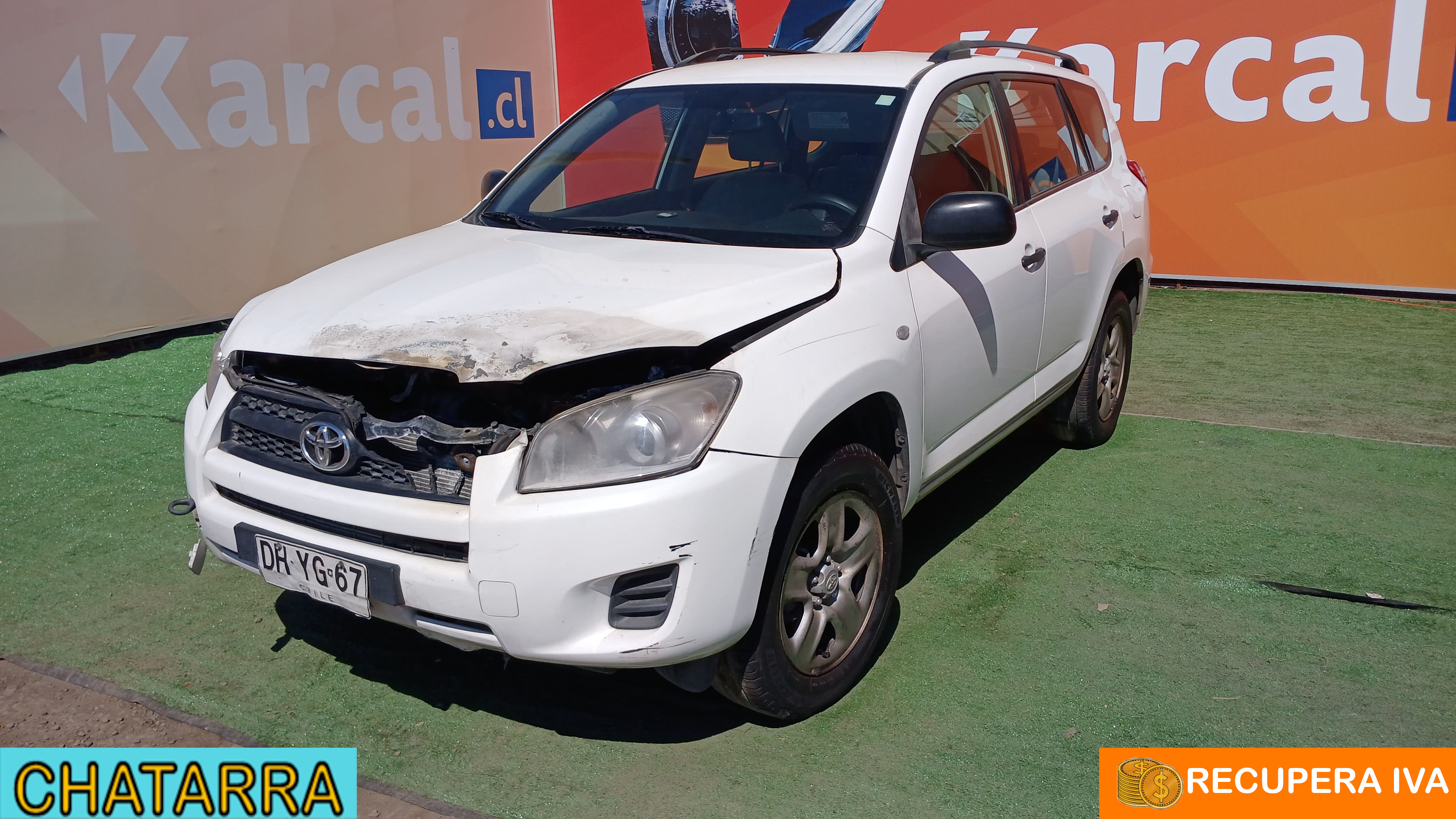 TOYOTA RAV 4 4X4 2.4 2012 DHYG67