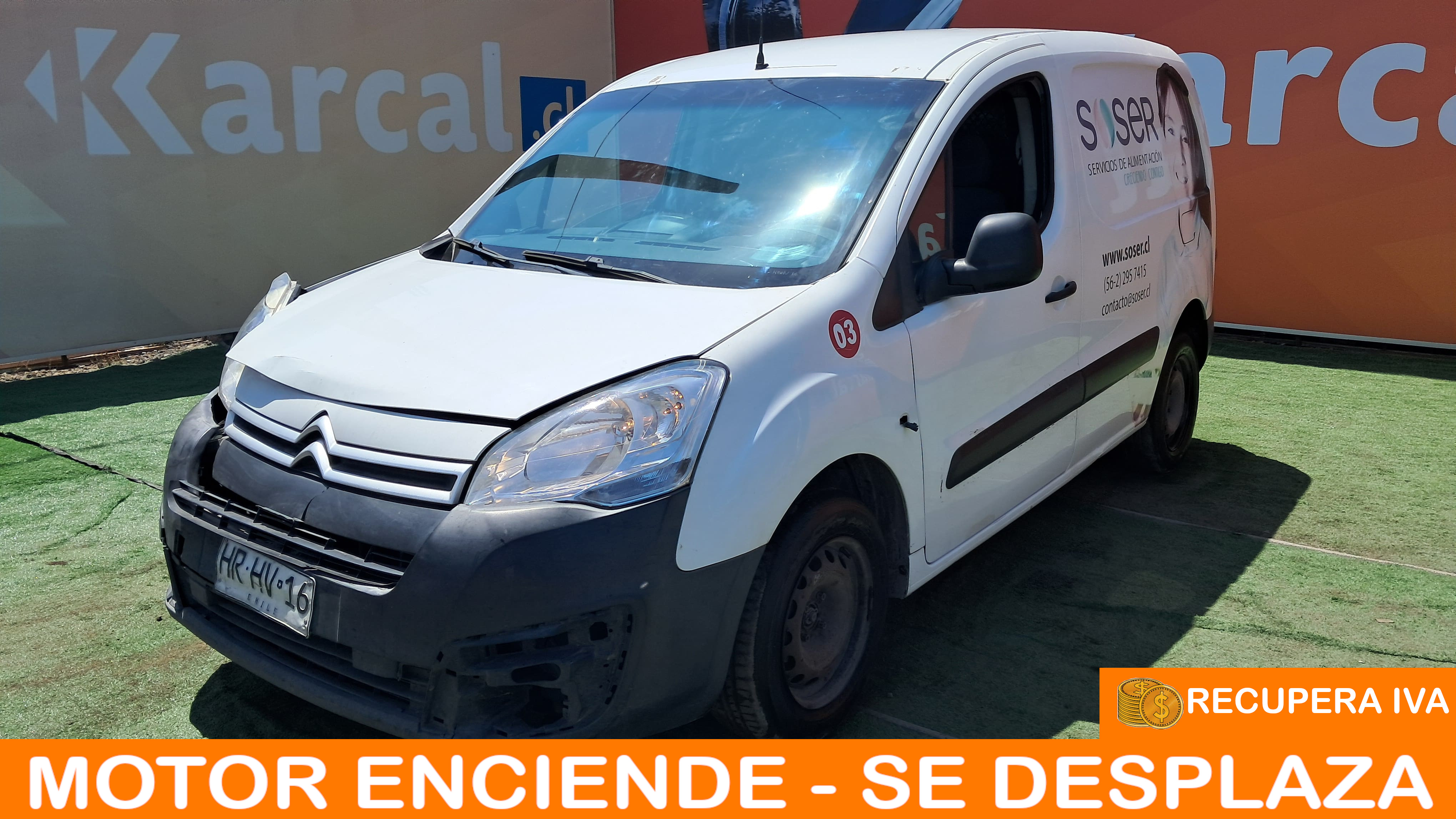 CITROËN BERLINGO HDI 1.6 2016 HRHV16