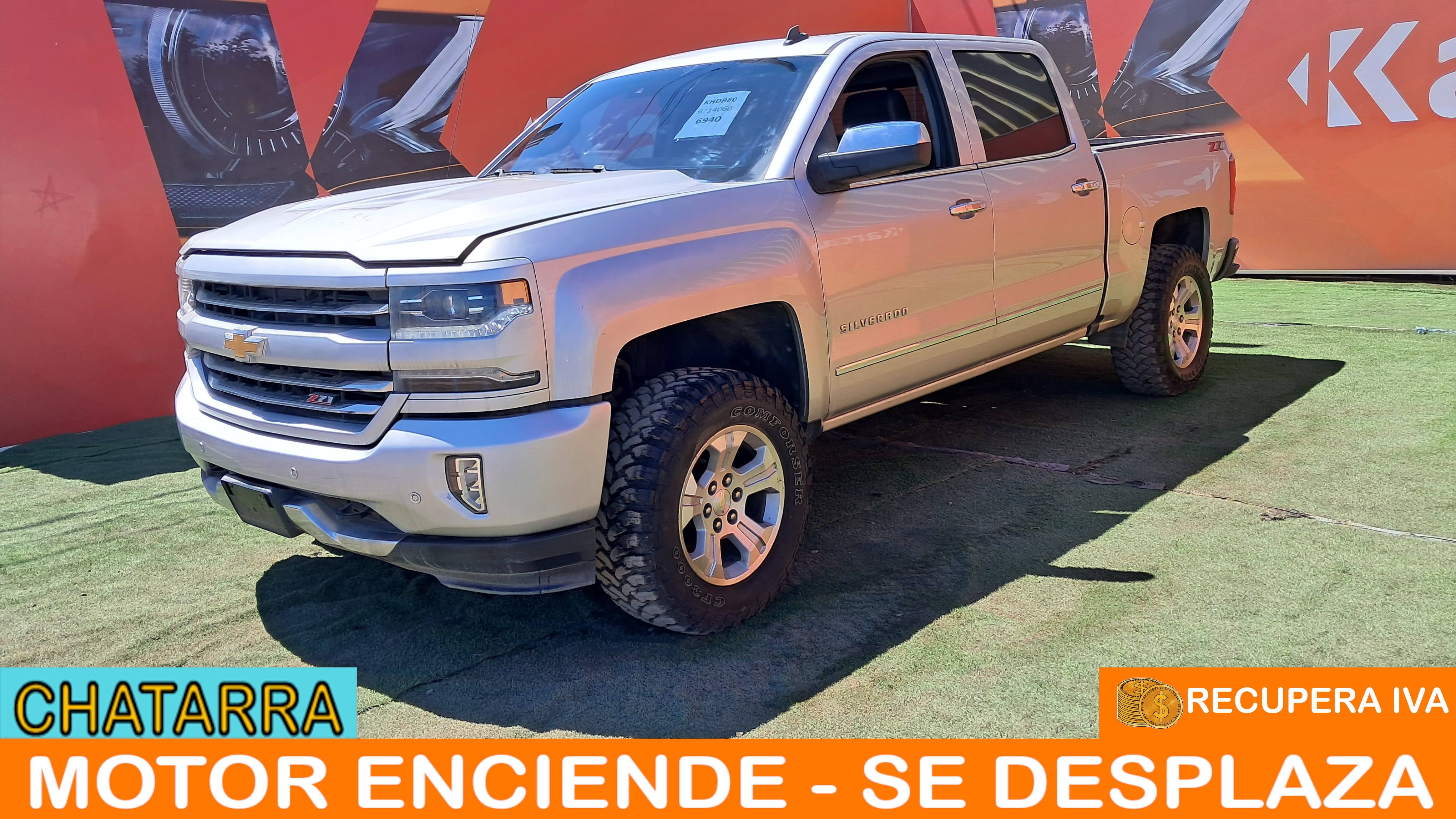 CHEVROLET SILVERADO LTZ 5.3 AUT 2018 KHDB80