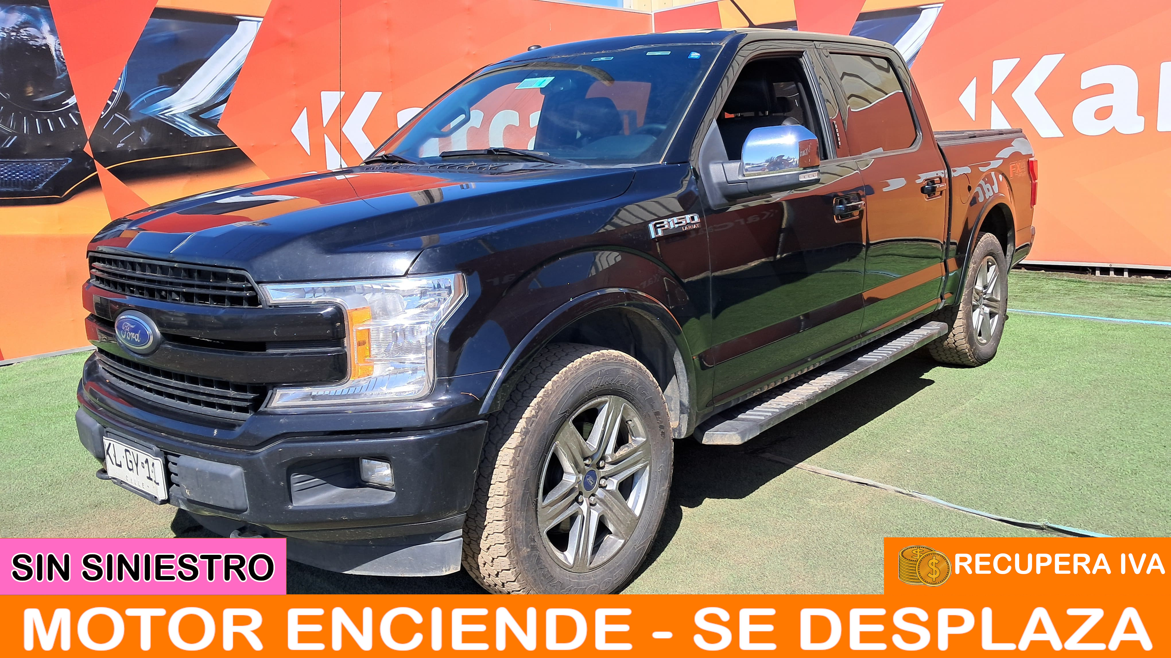 FORD F150 LARIAT 4X4 5.0 AUT 2018 KLGY11
