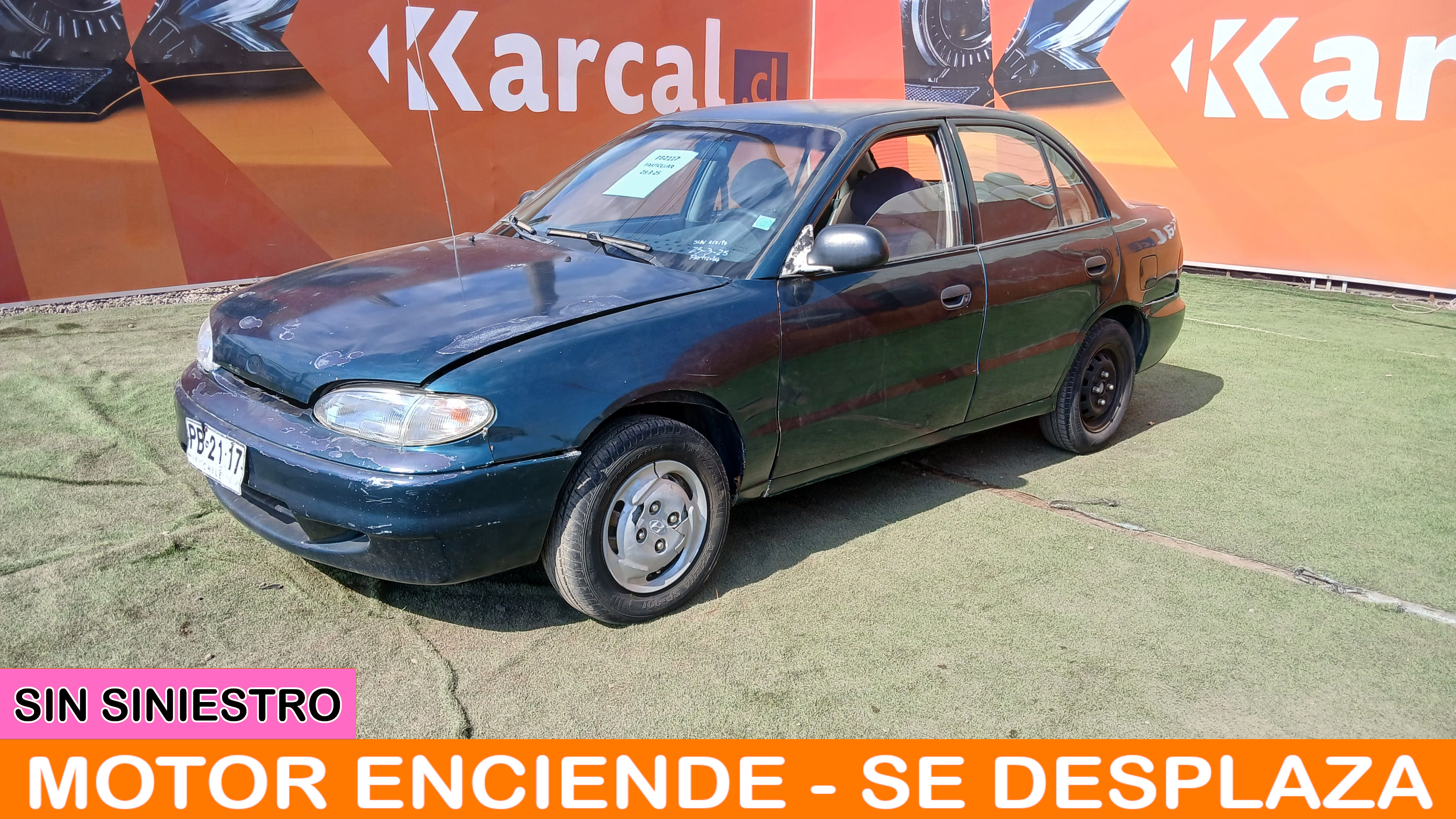 HYUNDAI ACCENT GLS 1.5 1996 PB2117