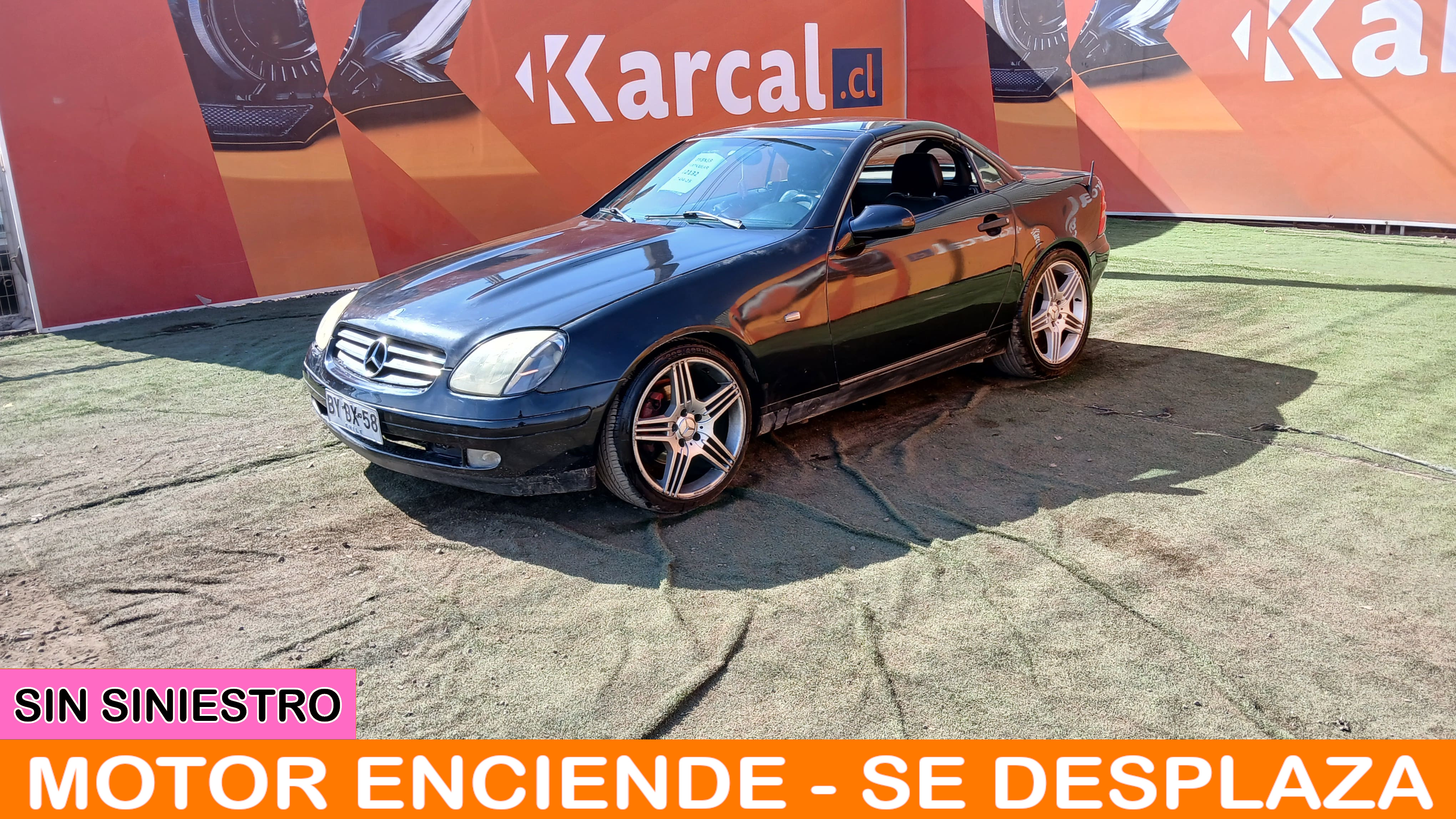 MERCEDES BENZ SLK 230 2.3 AUT 2000 BYBX58