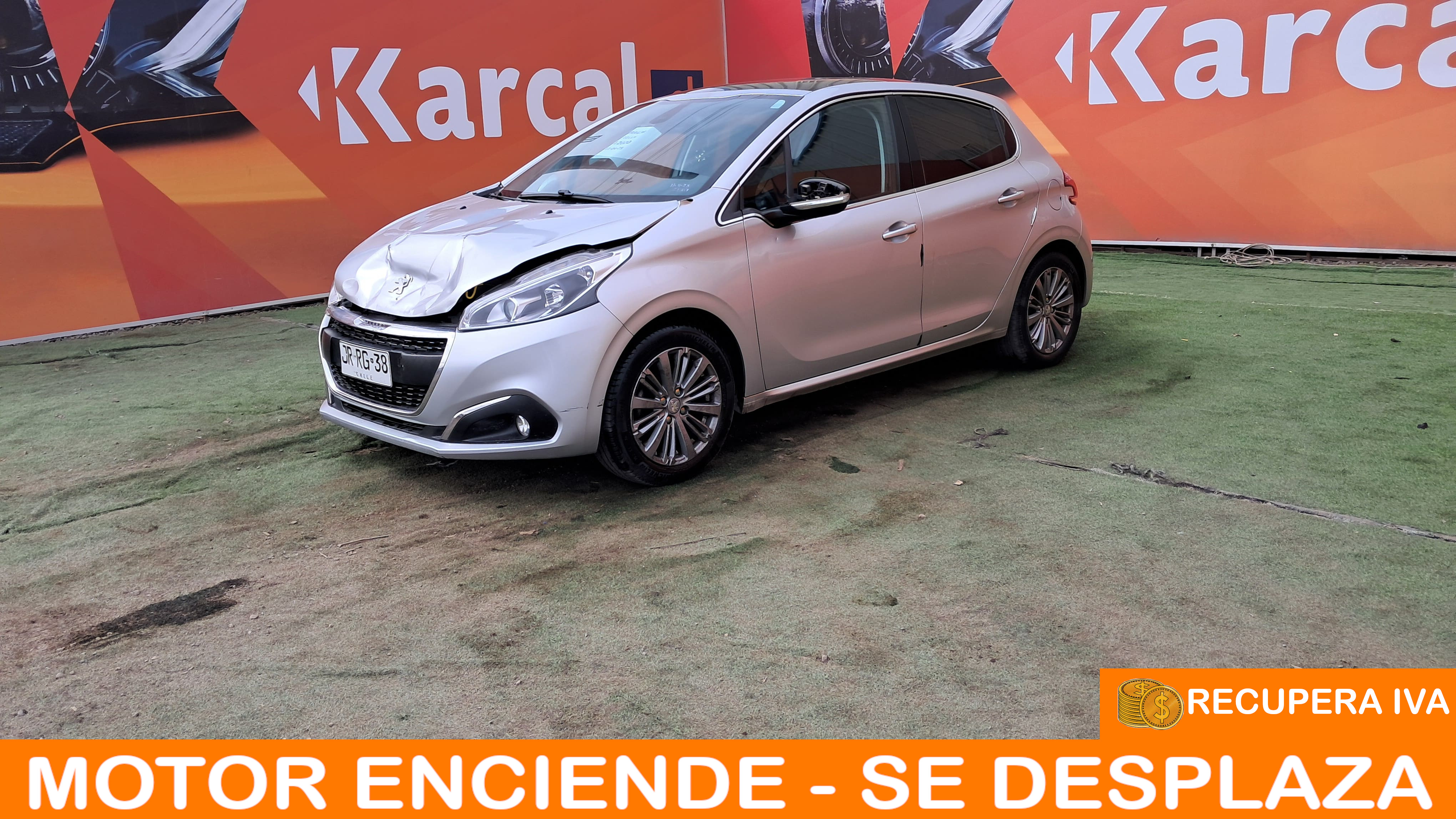 PEUGEOT 208 ALLURE HDI 1.6 2017 JRRG38