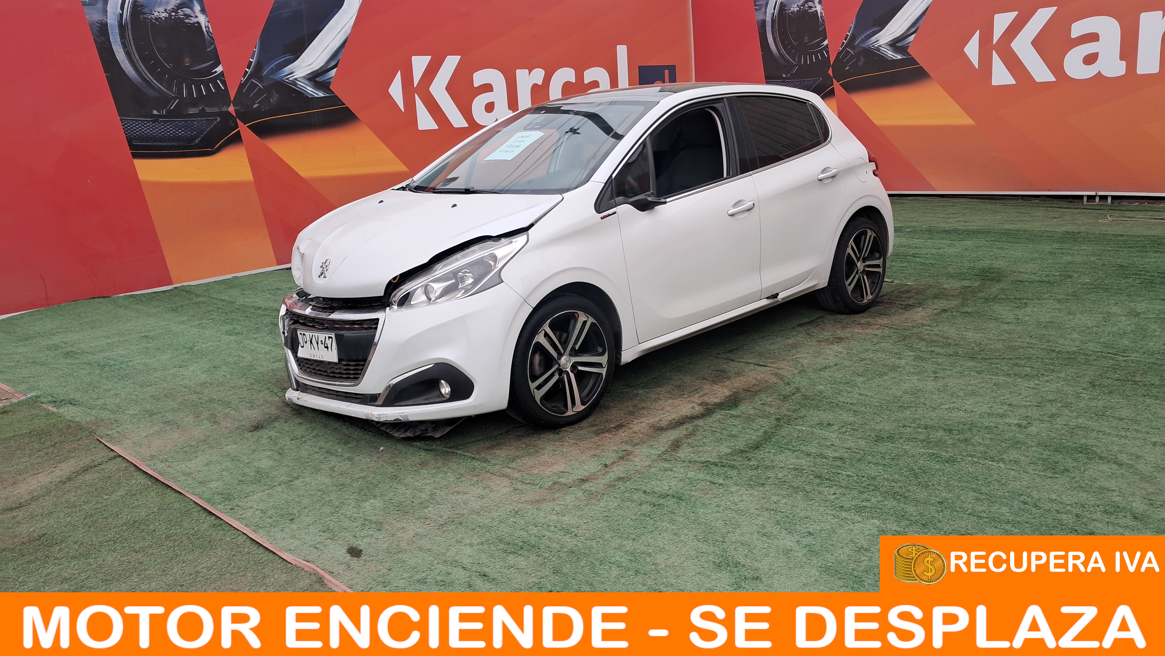 PEUGEOT 208 GT 1.2 AT 2017 JPKY47