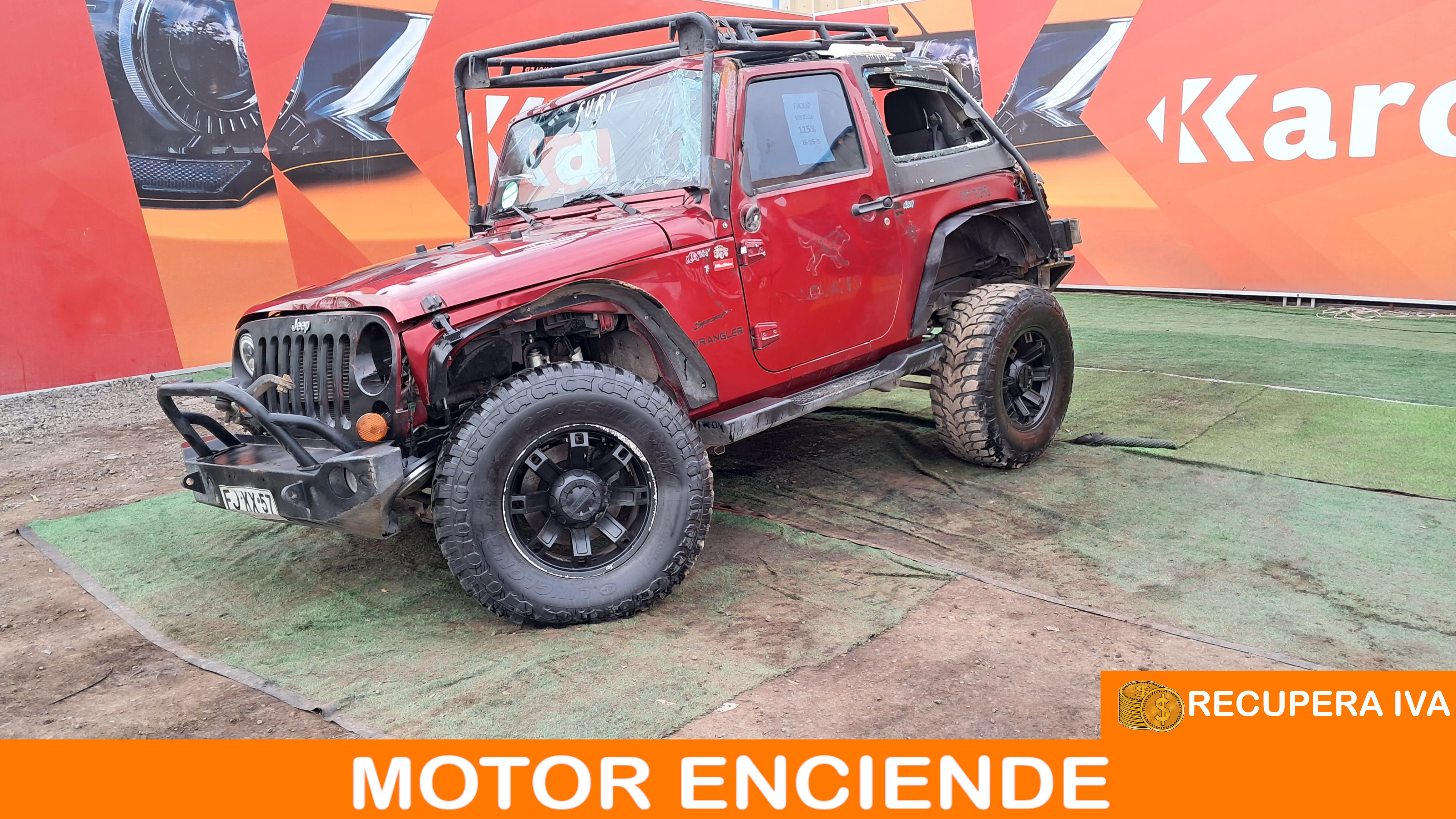 JEEP WRANGLER SPORT 4X4 3.6 AUT 2013 FJKX57