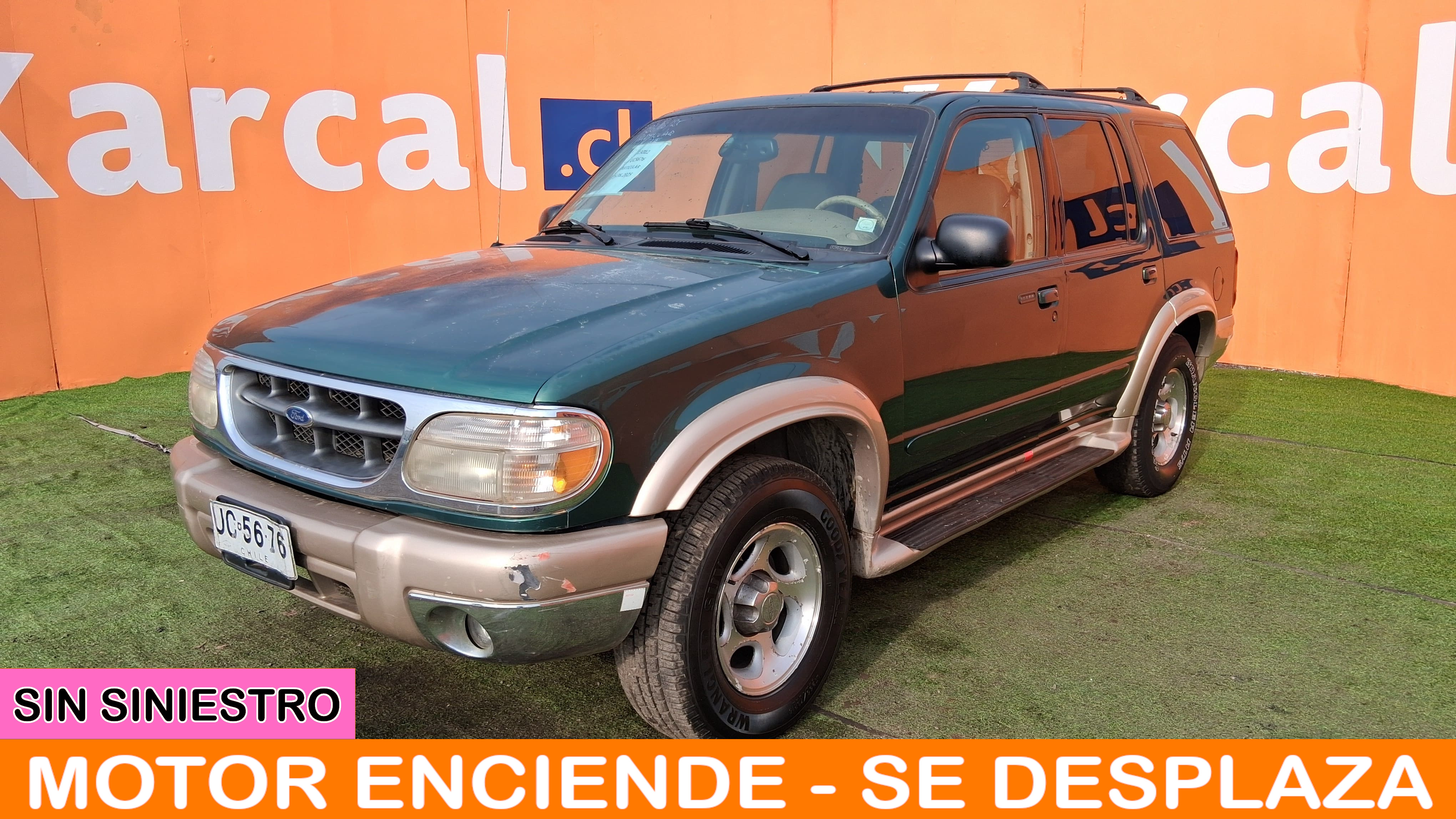 FORD EXPLORER EDDIE BAUER 2001 UC5676