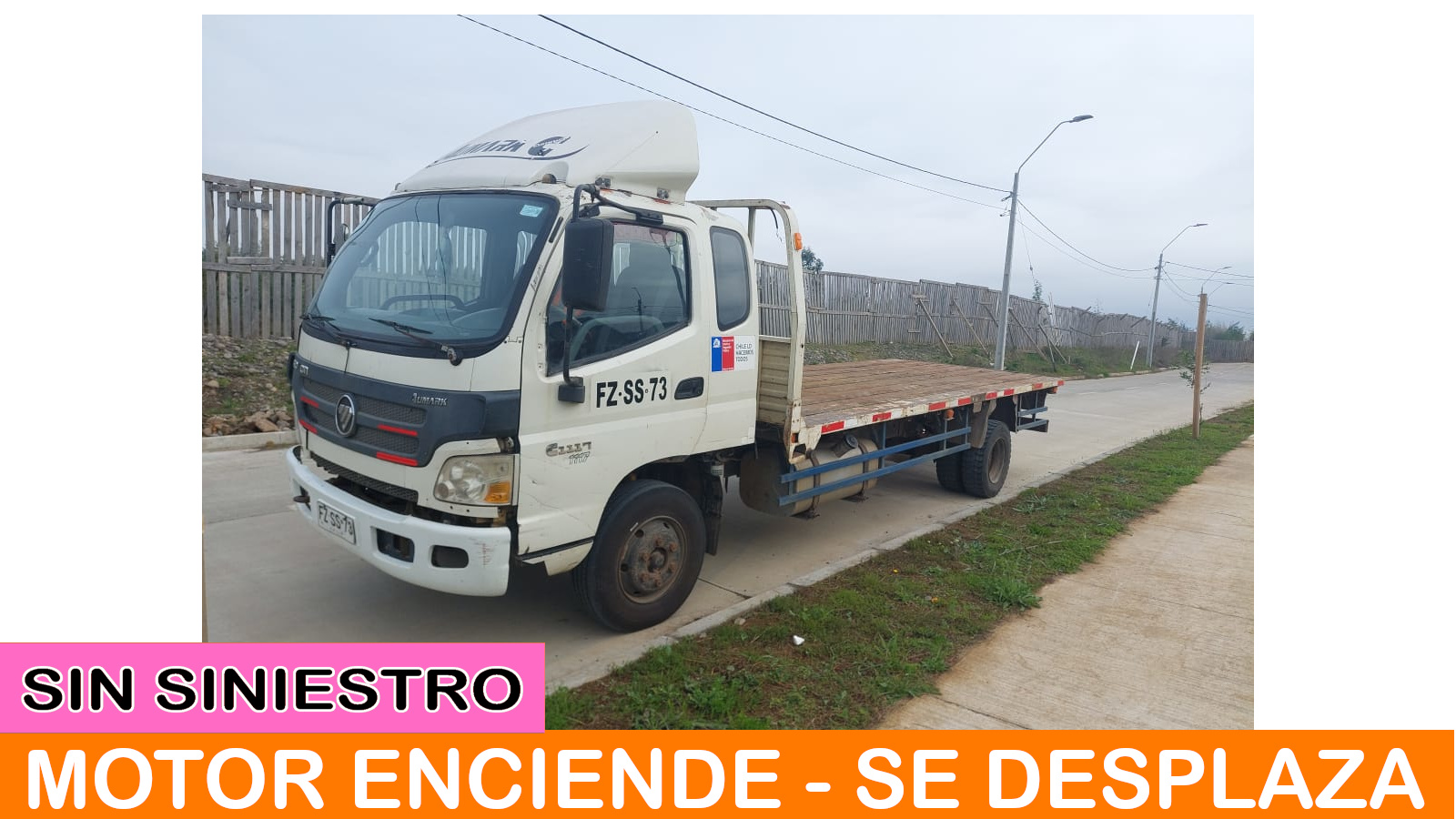FOTON AUMARK 1117 2014 FZSS73