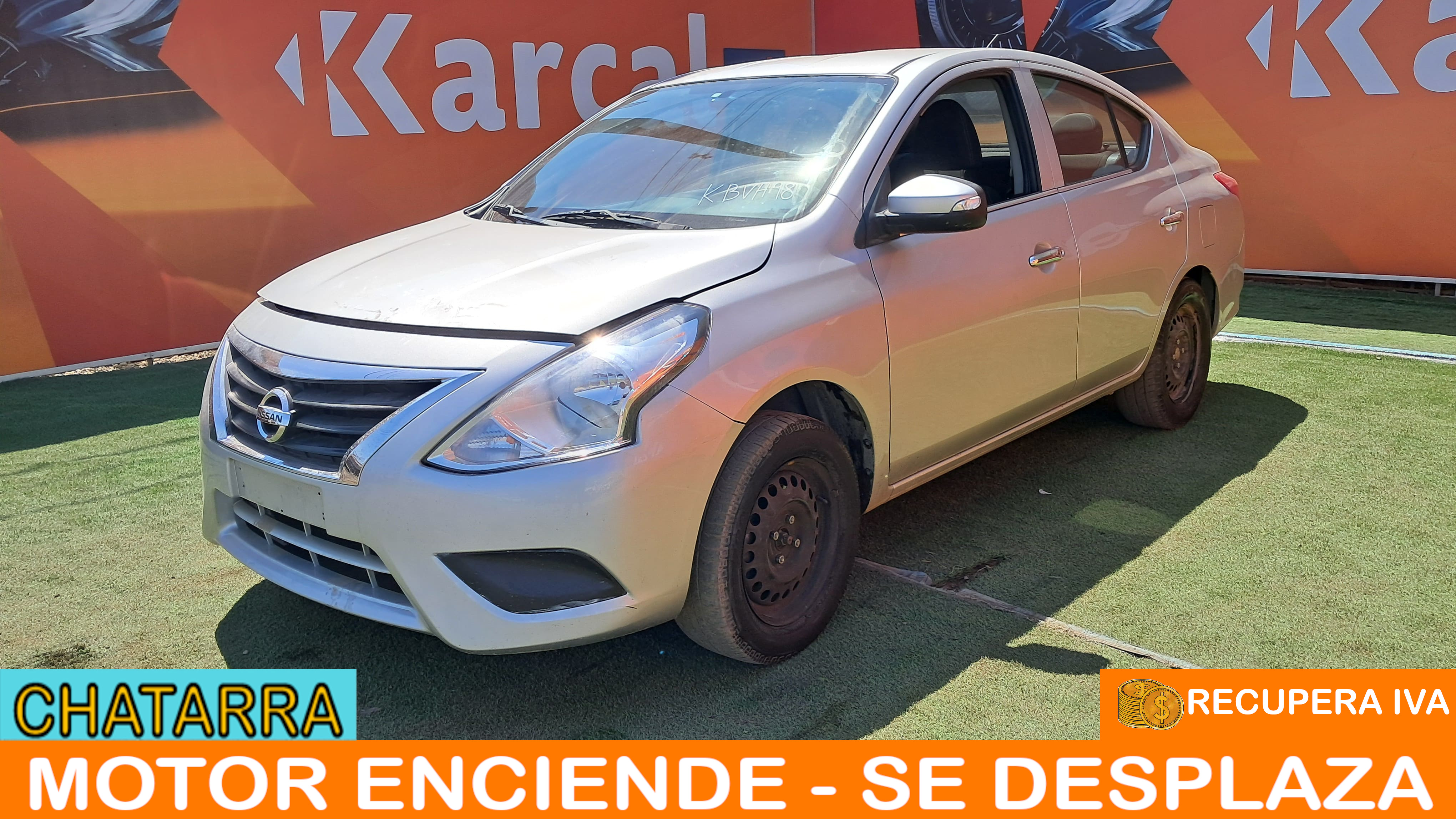 NISSAN VERSA SENSE 1.6 2018 KBVH98