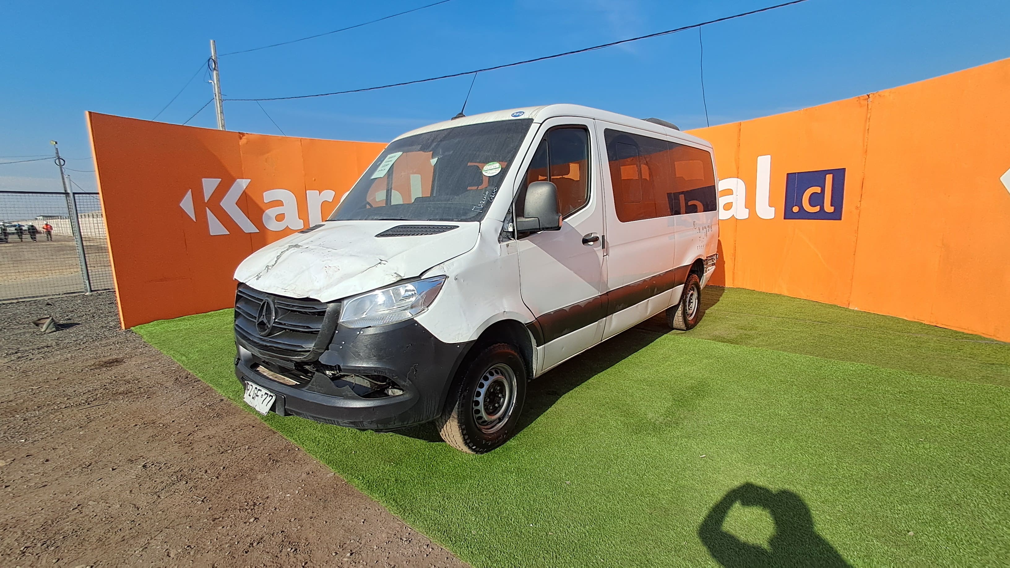 MERCEDES BENZ SPRINTER 416 CDI 2021 PZGF77