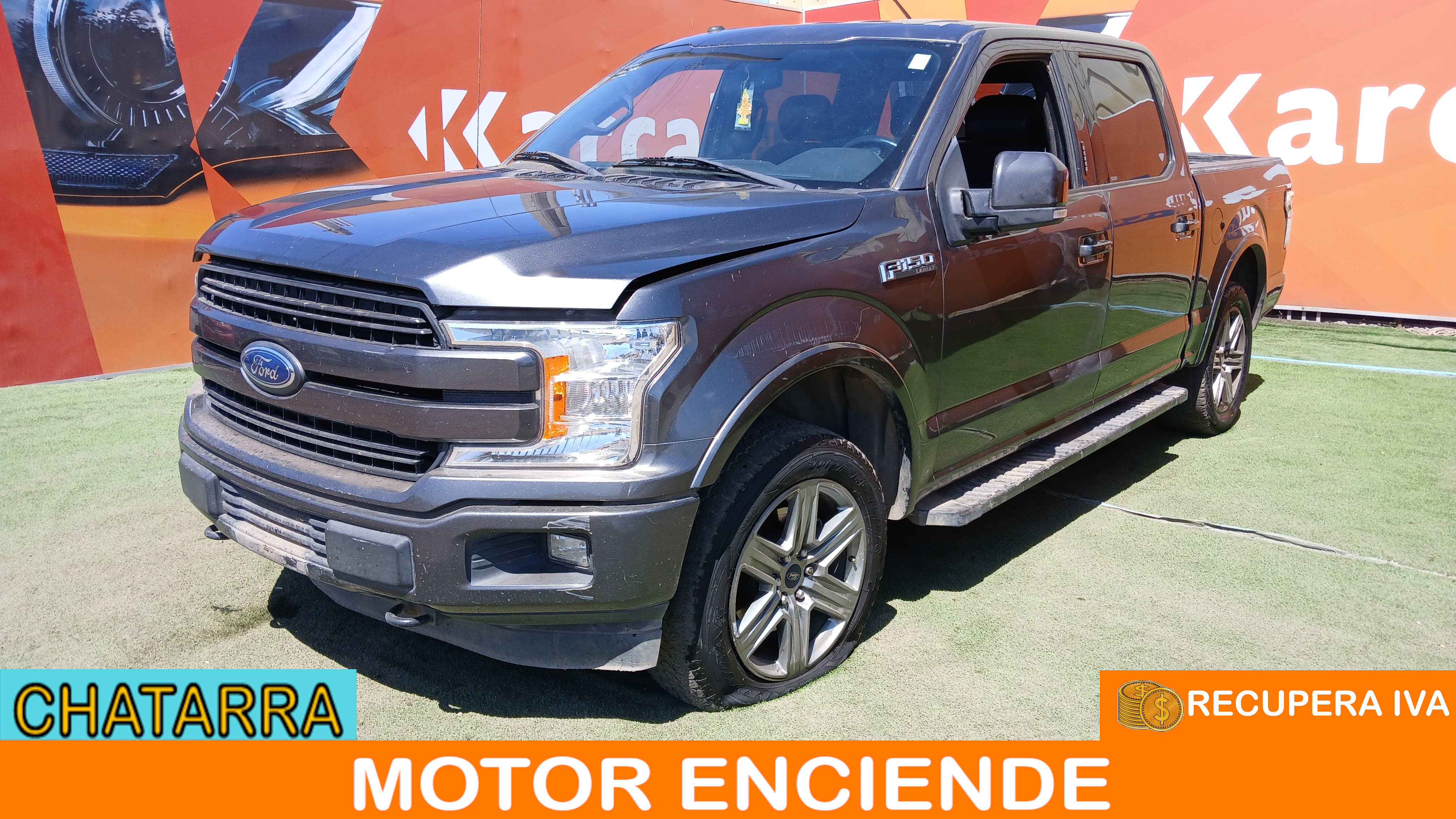 FORD F150 LARIAT SPORT DCAB 4X4 5.0 AUT 2018 KDSJ65