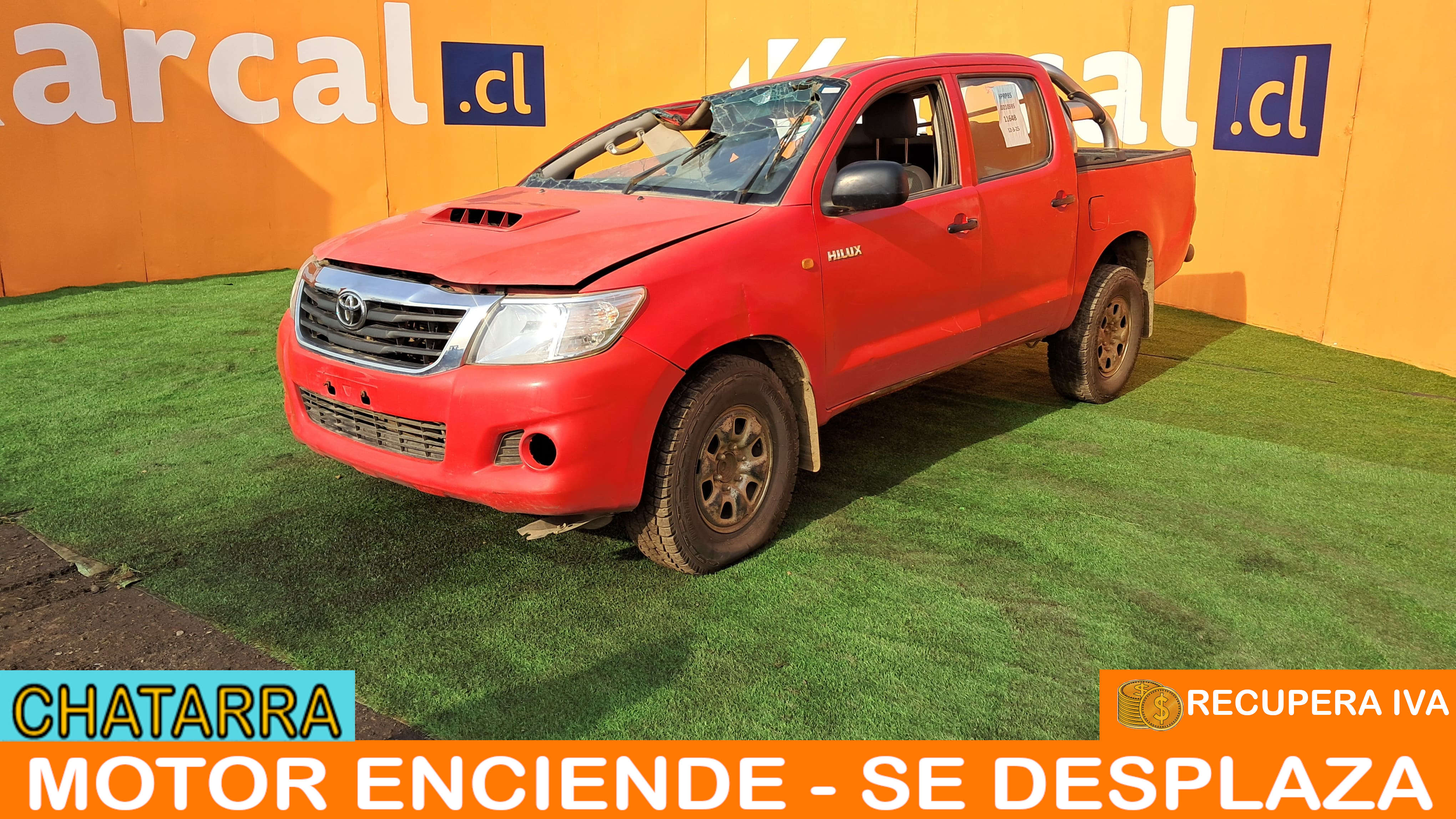 TOYOTA HILUX D CAB TDI 2.5 2016 HPRP85