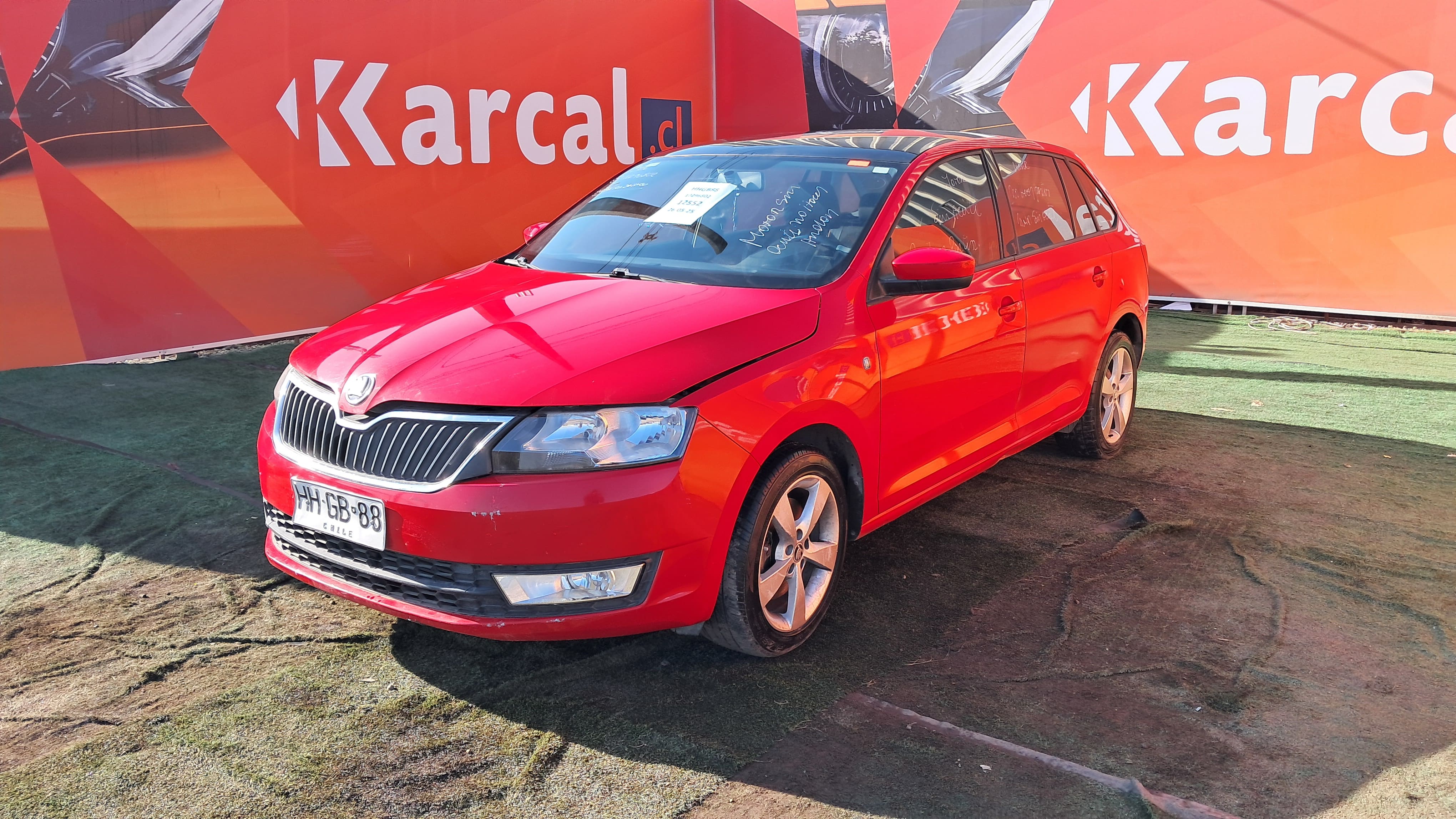 SKODA RAPID SPACEBACK TDI 1.6 2015 HHGB88