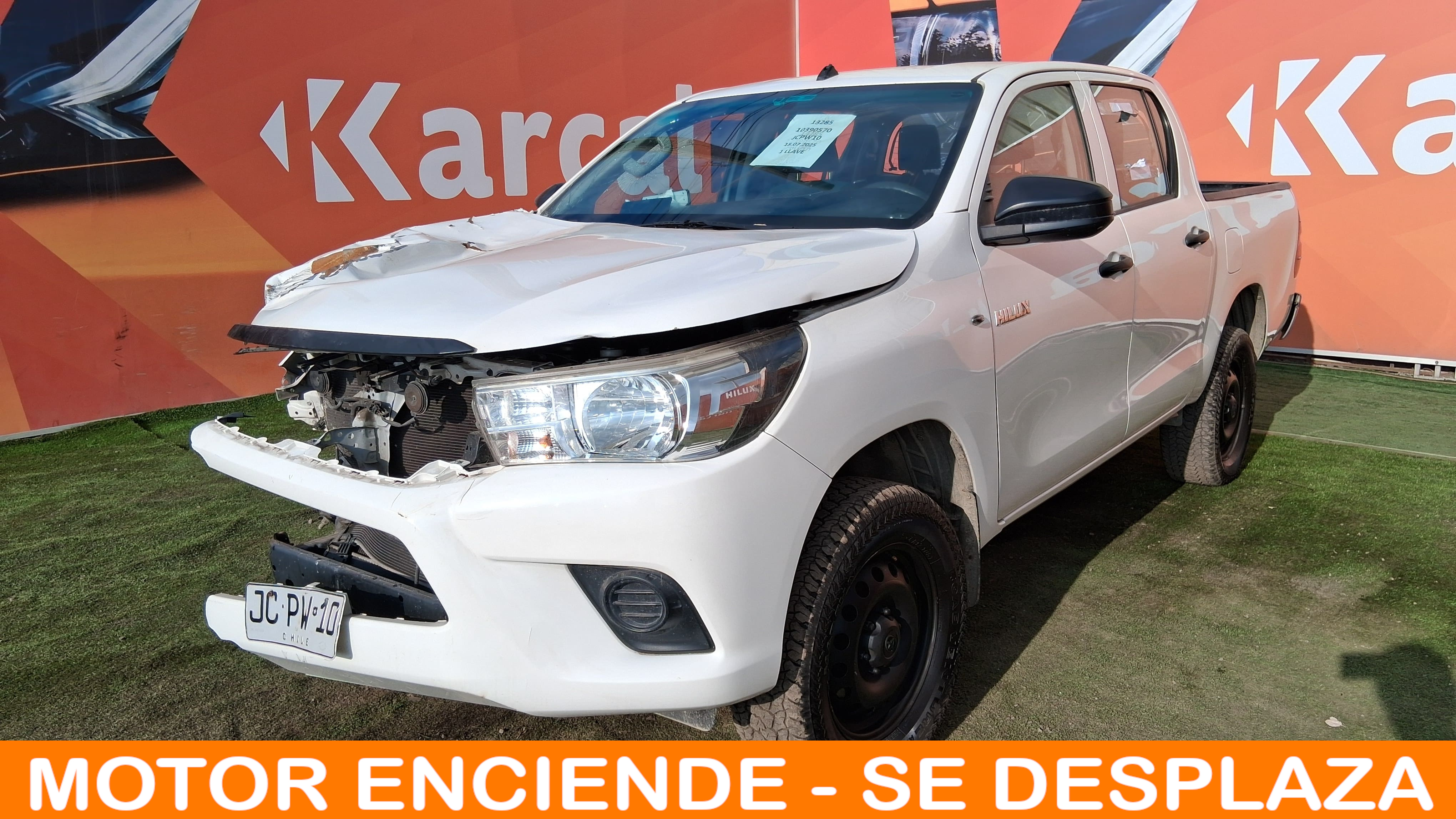 TOYOTA HILUX DX D CAB 2.7 2017 JCPW10