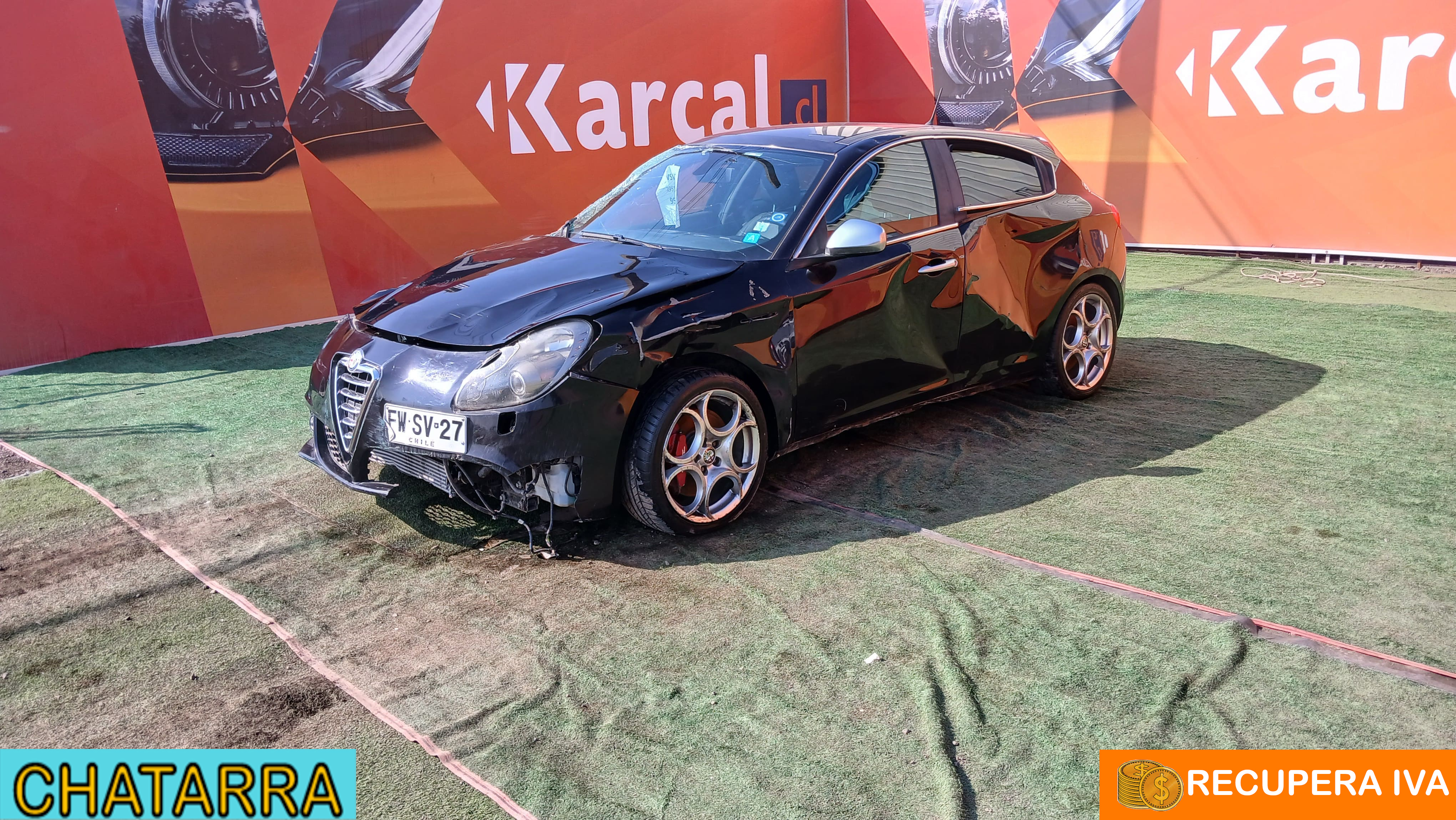 ALFA ROMEO GIULIETTA DISTINCTIVE 1.7 2013 FWSV27