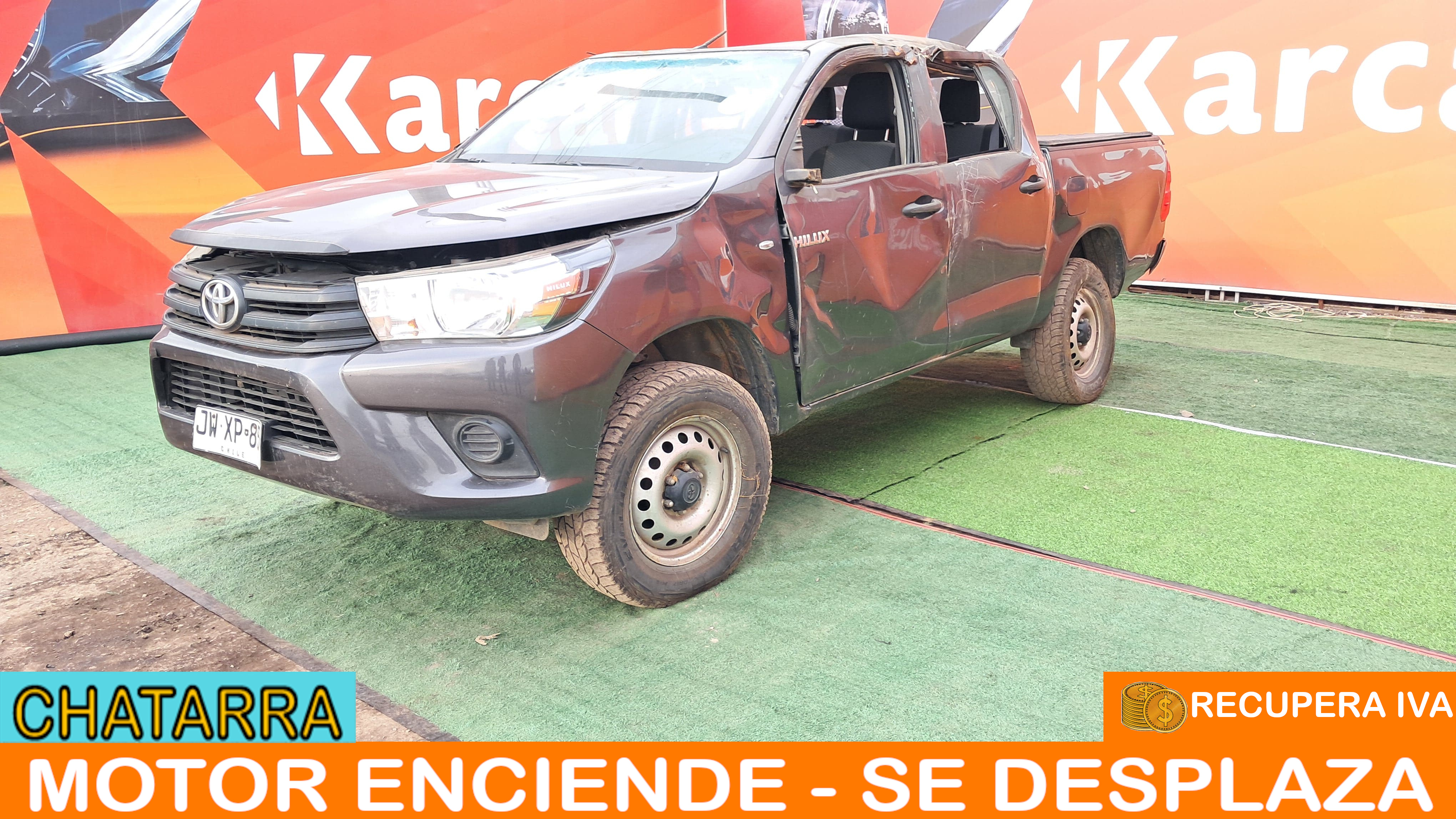 TOYOTA HI LUX D CAB 2.4 2018 JWXP85