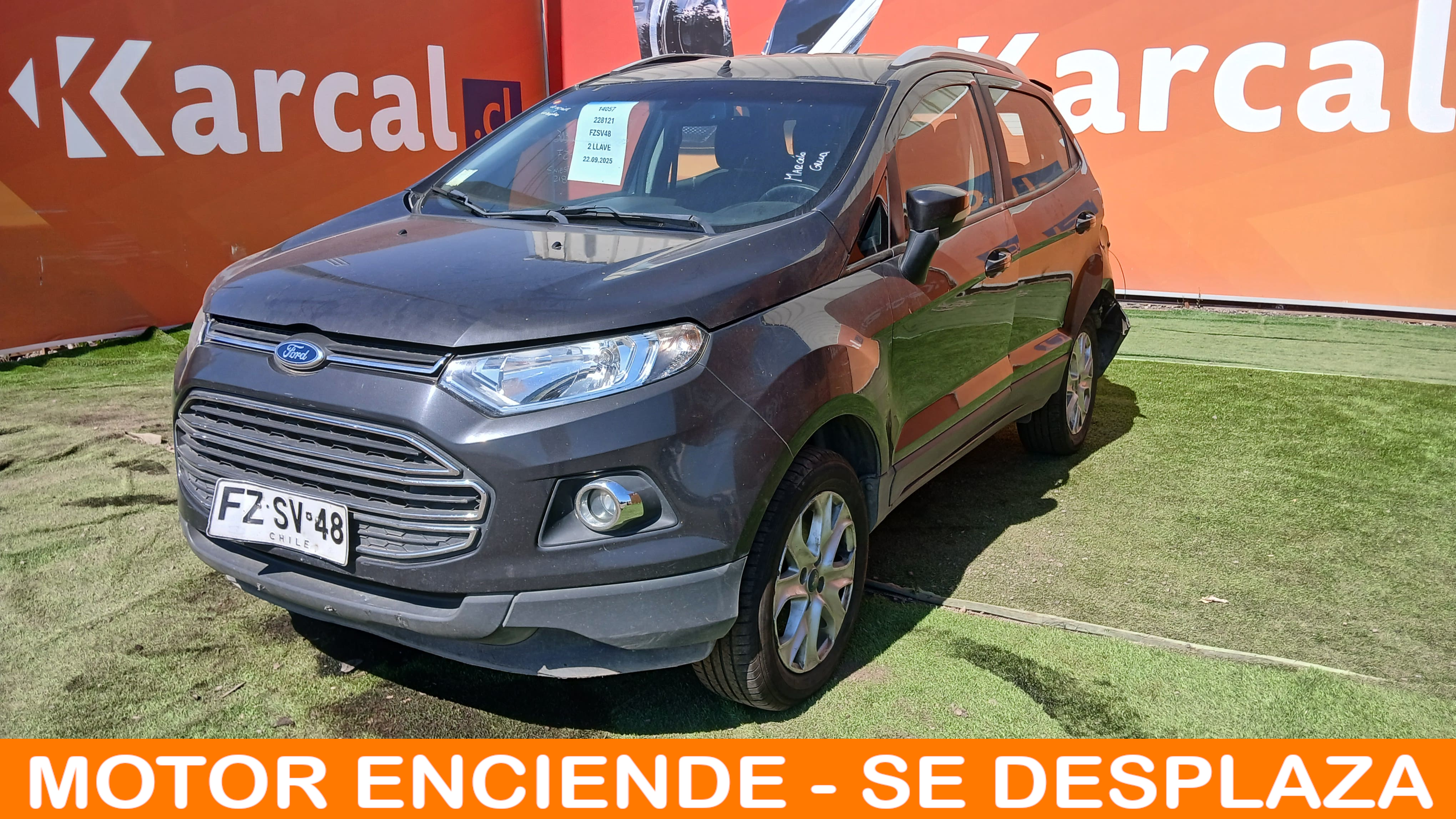 FORD ECOSPORT TITANIUM 1.6 2014 FZSV48