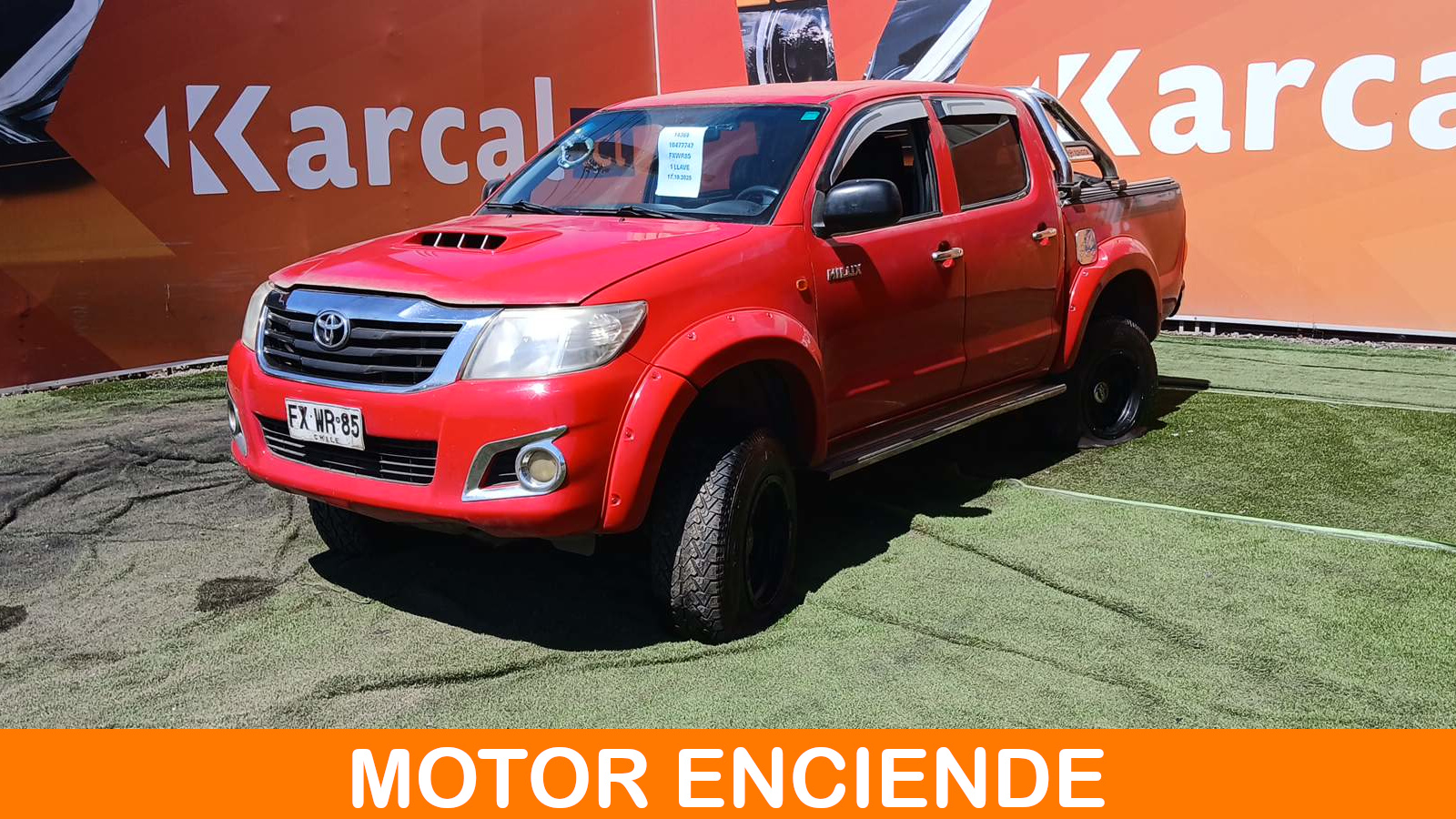 TOYOTA HILUX DCAB SRV 4X4 3.0 2013 FXWR85
