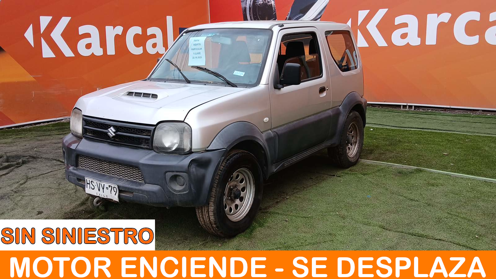 SUZUKI JIMNY JX 4X4 1.3 2016 HSVY79