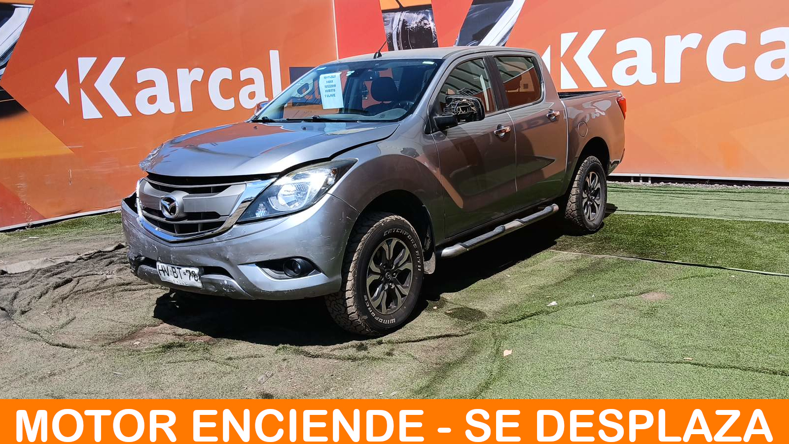 MAZDA NEW BT 50 DCAB SDX 4X4 3.2 AUT 2016 HVBT78