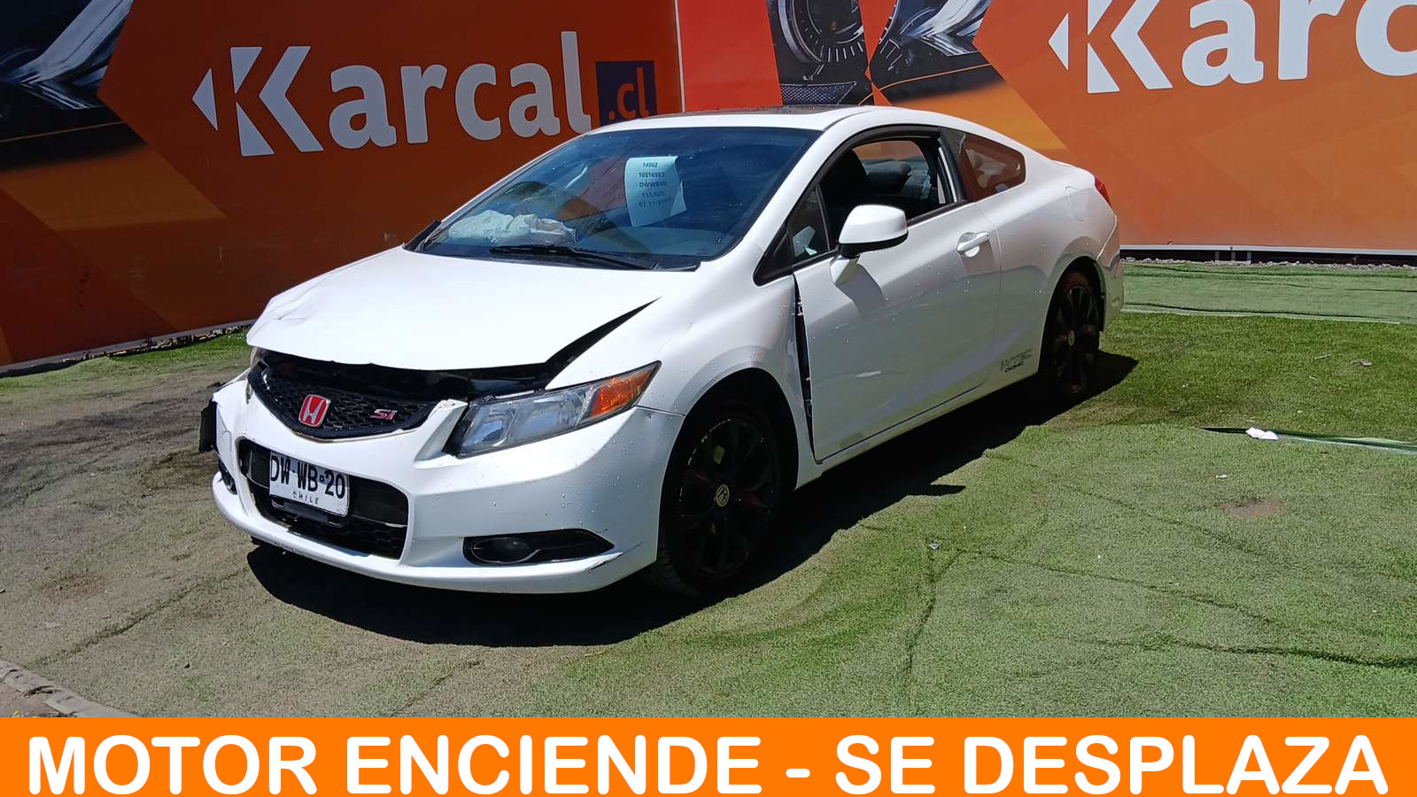 HONDA CIVIC SI COUPE 2.4 2013 DWWB20