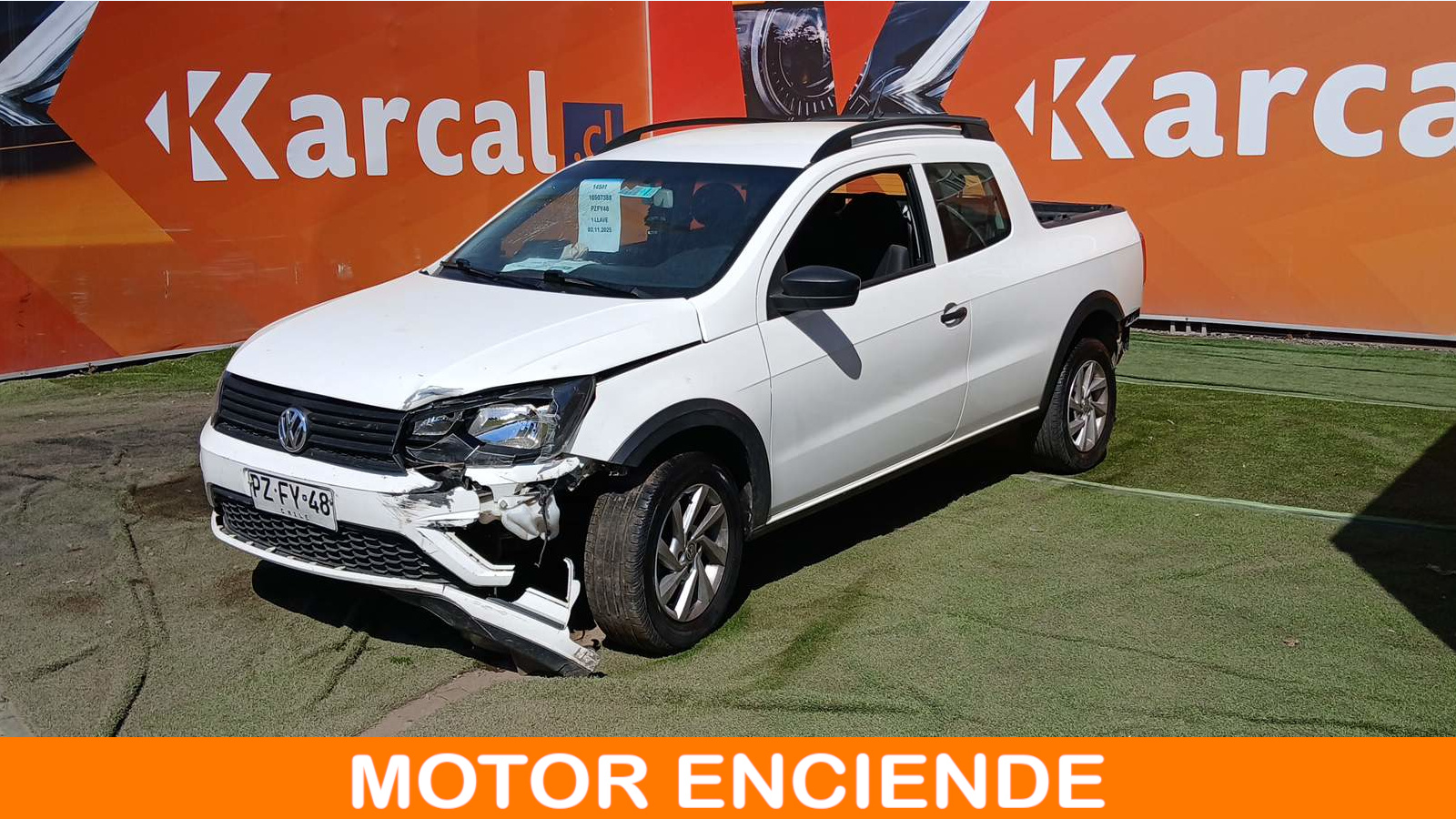 VOLKSWAGEN SAVEIRO D CAB 1.6 2021 PZFY48