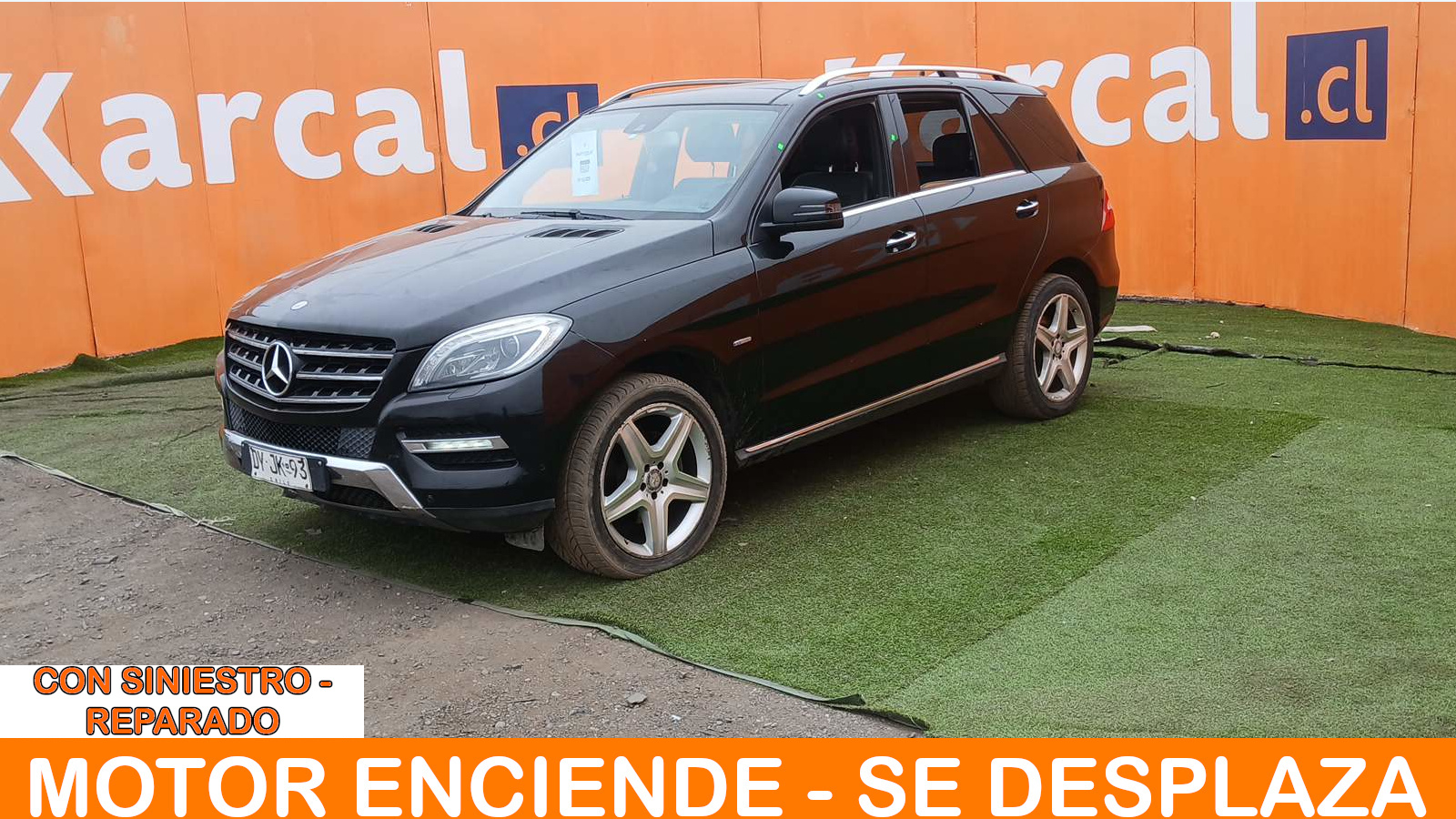 MERCEDES BENZ ML350 BLUE TEC 2012 DYJK93
