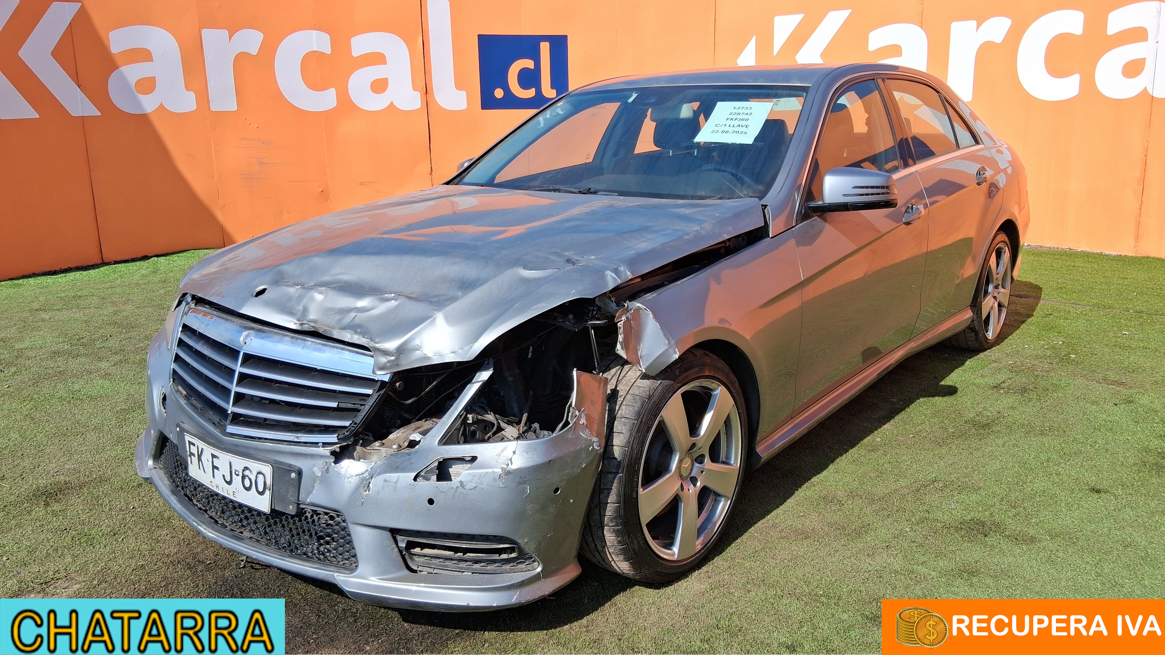 MERCEDES BENZ E200 CGI BLUE EFFICIENCY 2013 FKFJ60