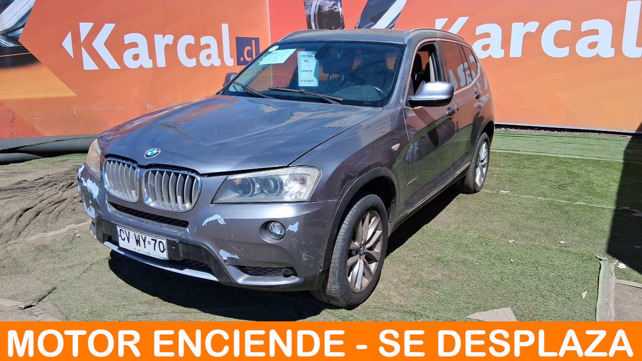 BMW X3 3.0 AUT 2011 CVWY70