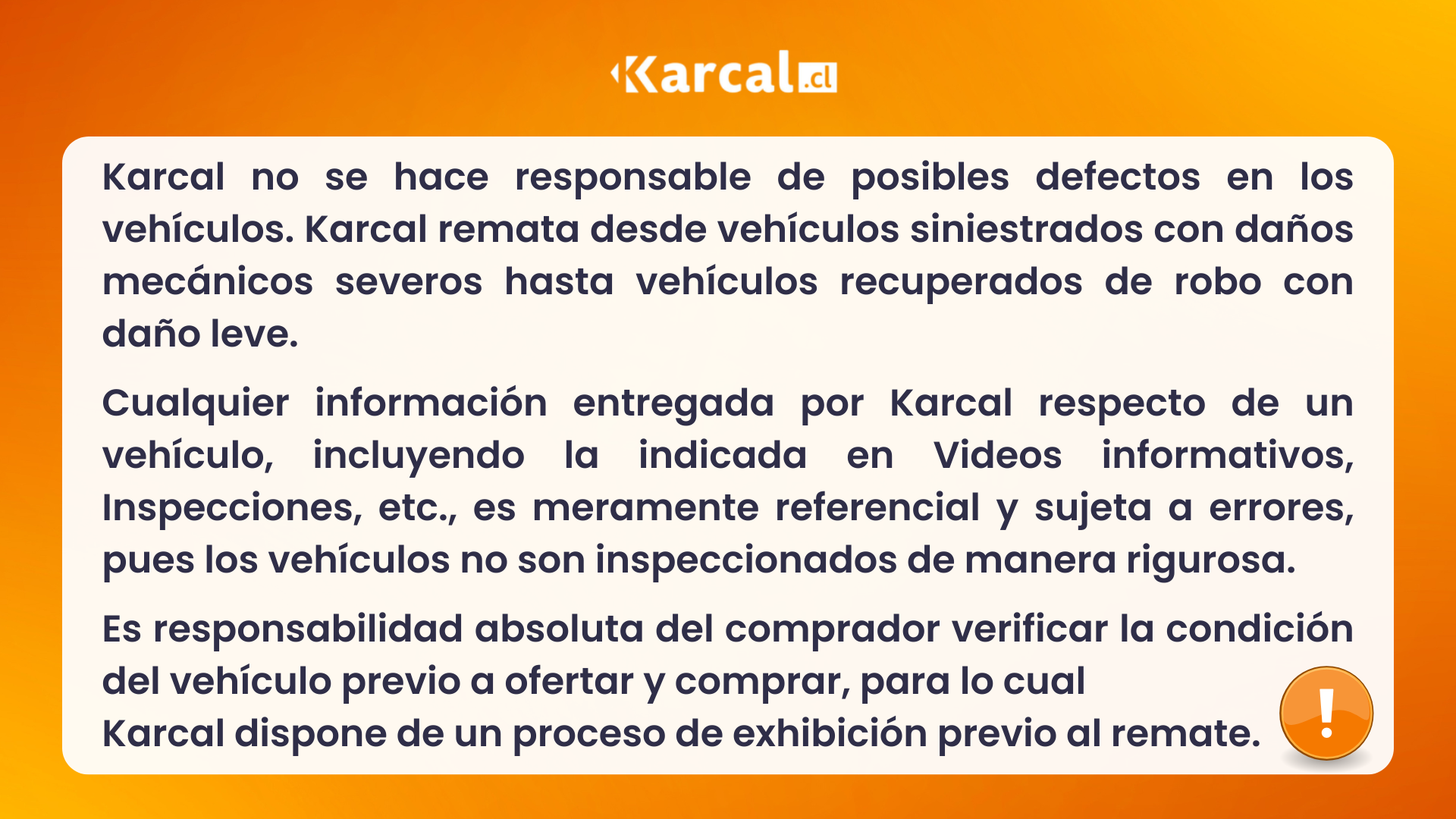 Remates Karcal