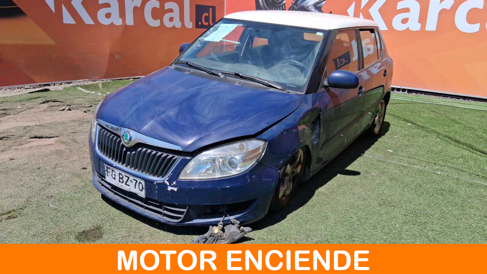 SKODA FABIA AMBIENTE 1.6 2013 FGBZ70