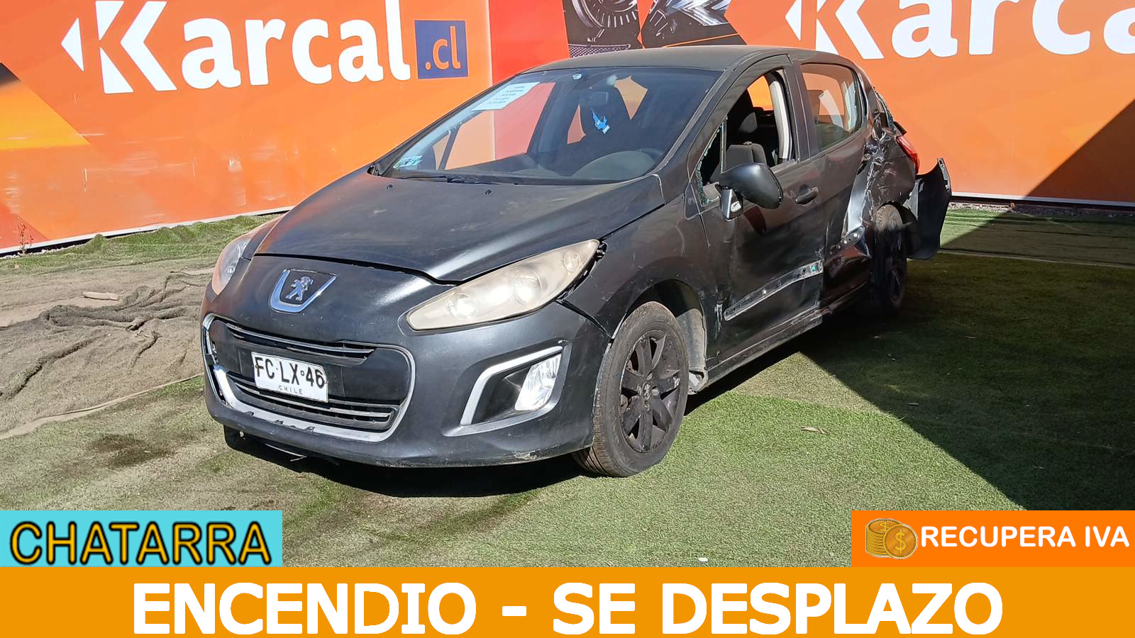 PEUGEOT 308 ACTIVE HDI 1.6 2013 FCLX46