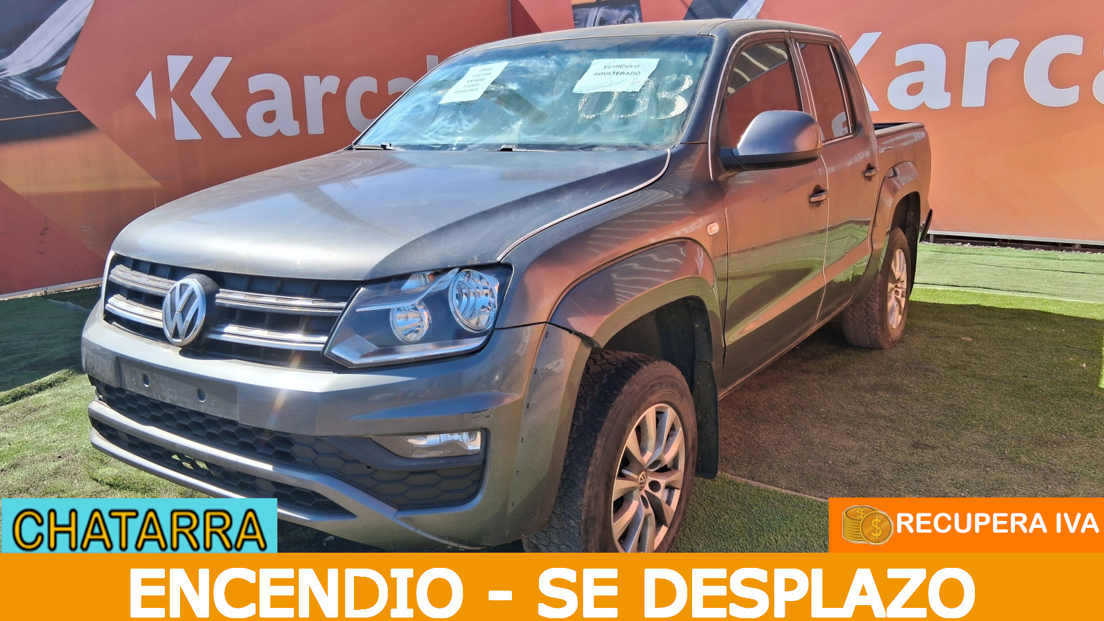 VOLKSWAGEN AMAROK DCAB TDI 4X4 TRENDLINE 2.0 2019 KXYG65