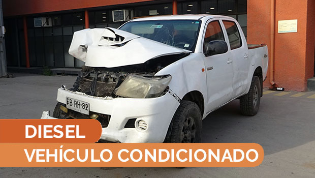 TOYOTA HILUX D CAB 2.5 2012 FBRH82
