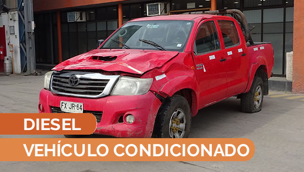 TOYOTA HILUX D CAB 4X4 3.0 2013 FXJR64